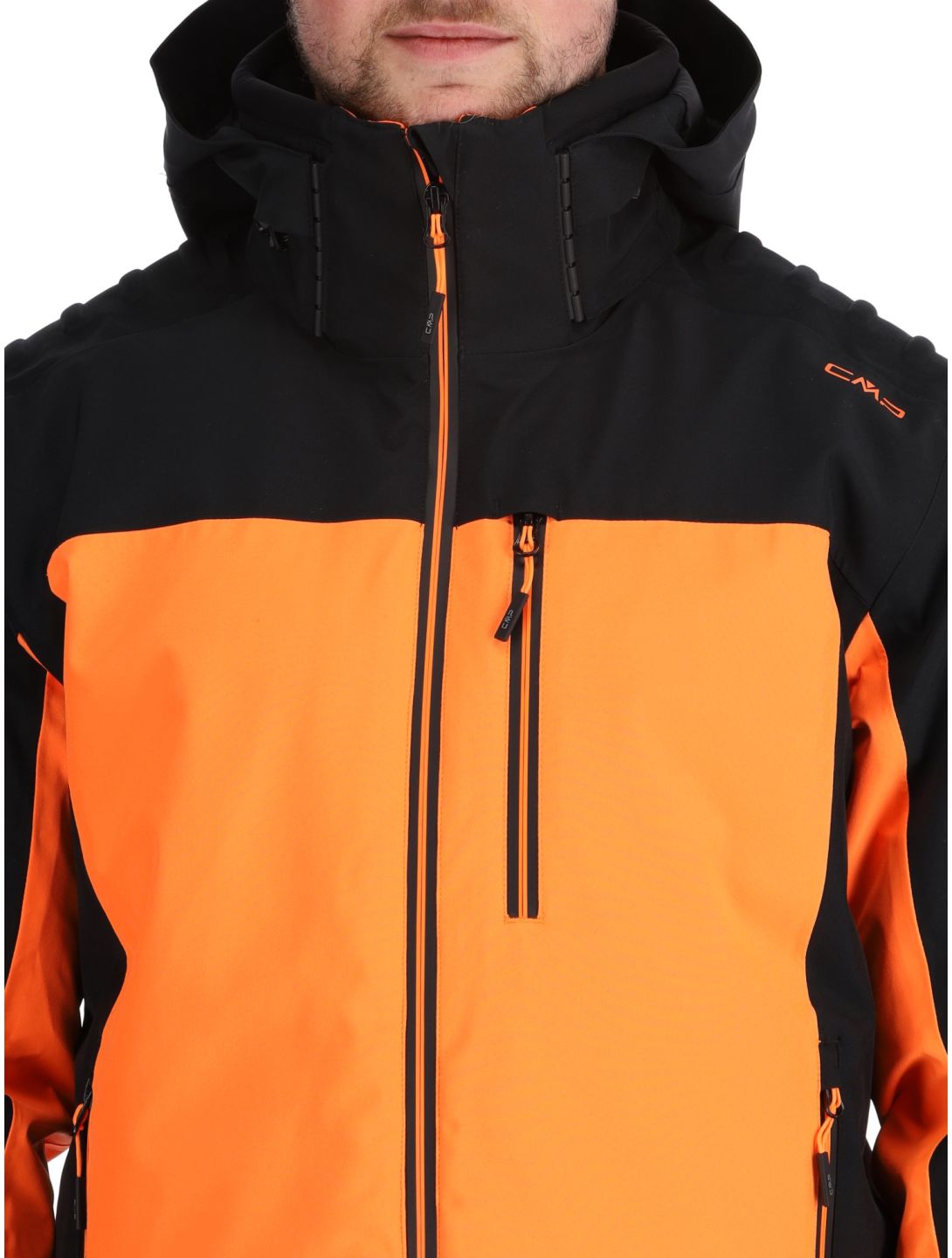 CMP, 34W4707 chaqueta de esquí hombres Fanta Fluo naranja 