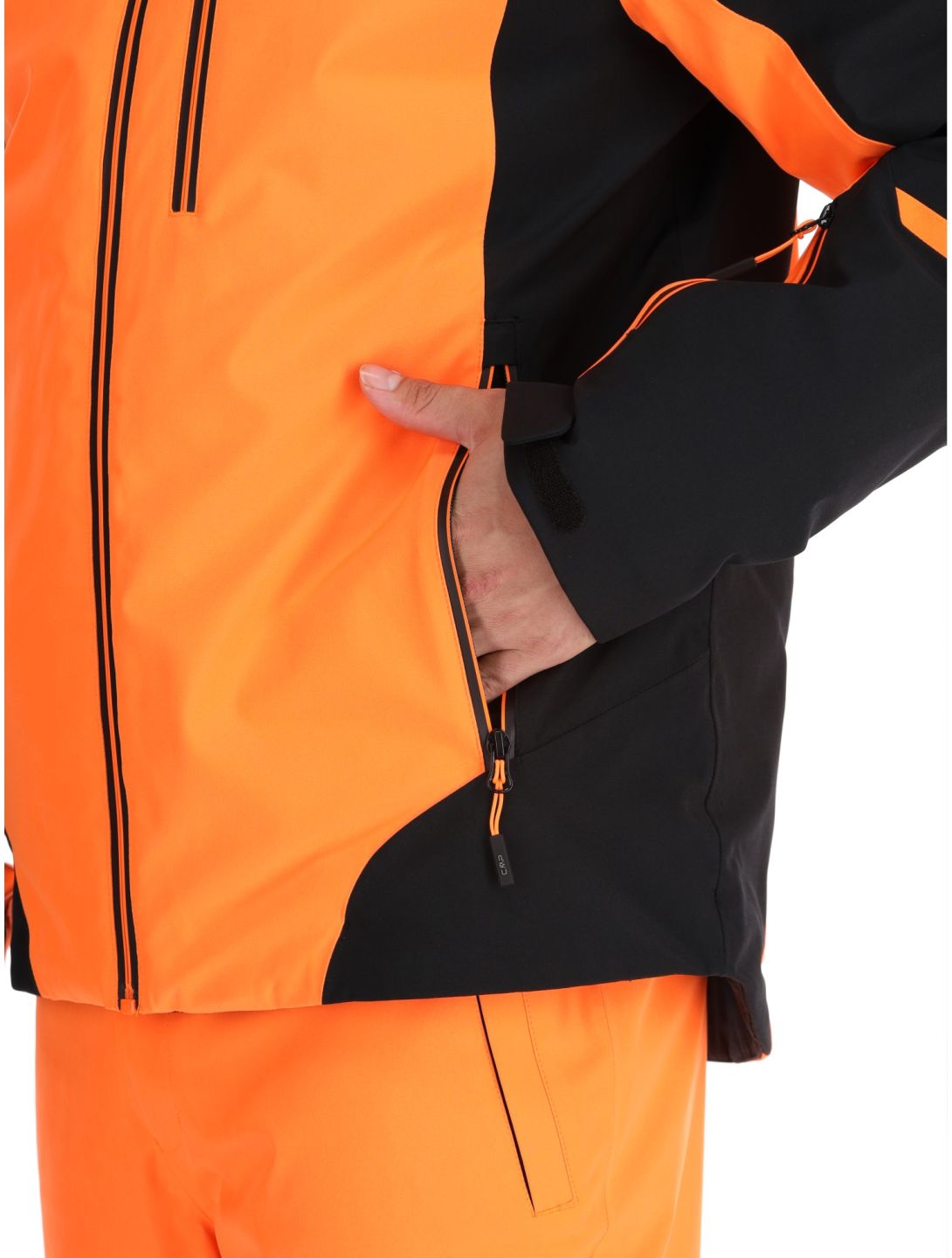 CMP, 34W4707 chaqueta de esquí hombres Fanta Fluo naranja 