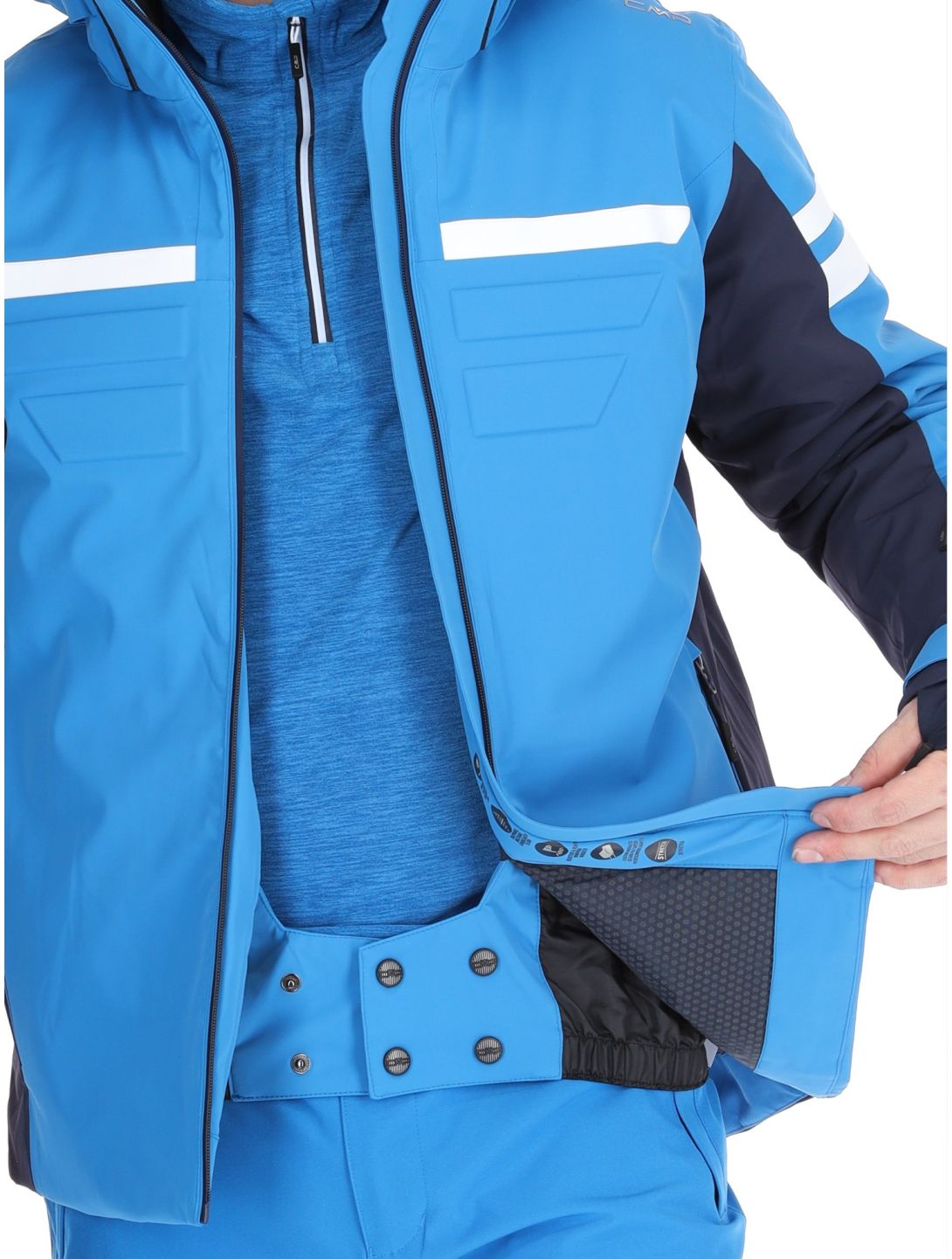 CMP, 34W4747 chaqueta de esquí hombres Sapphire azul 