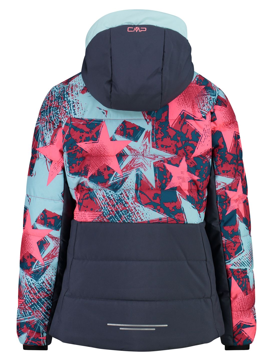 CMP, 34W4865P chaqueta de esquí niños Aqua  / Gloss / Teal multicolor, rosa 