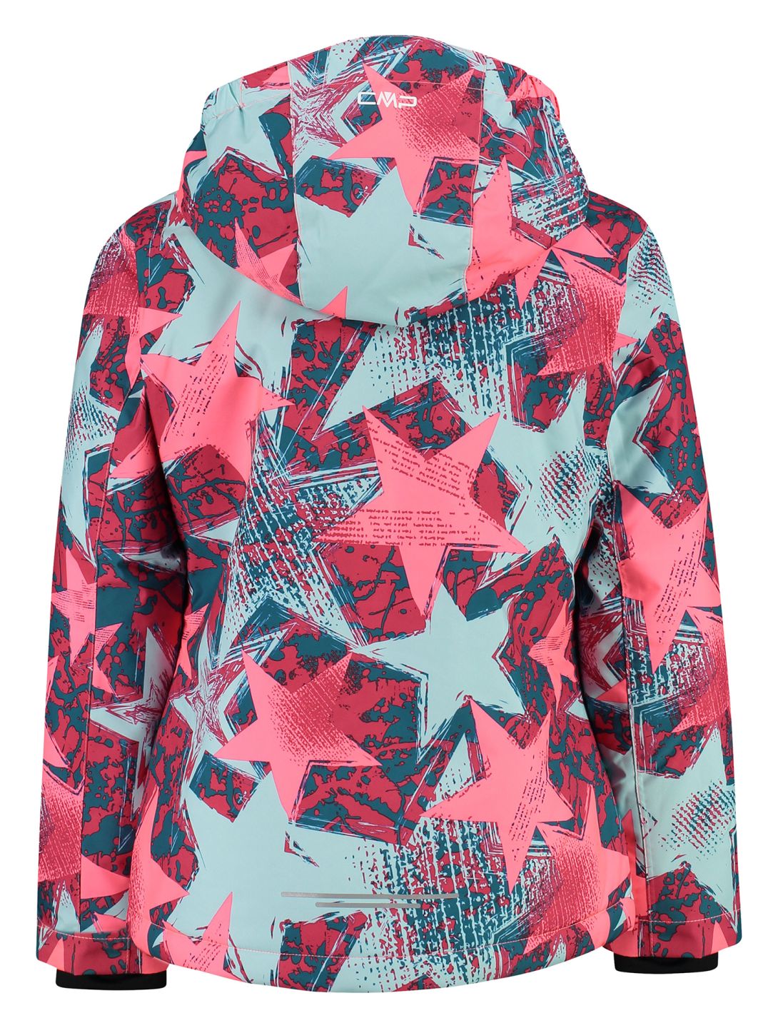 CMP, 39W2085 chaqueta de esquí niños Aqua  / Gloss / Teal multicolor, rosa 