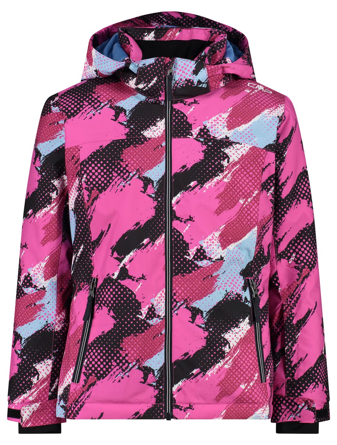 CMP, 39W2085 chaqueta de esquí niños Festival / Skylight azul, rosa 