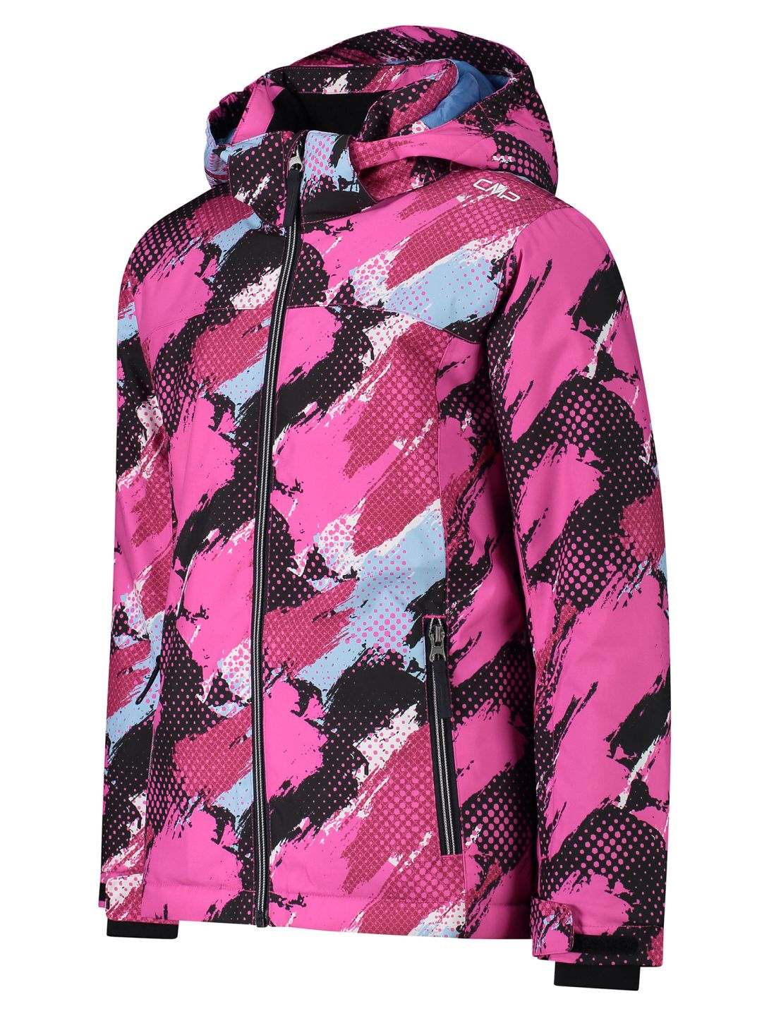 CMP, 39W2085 chaqueta de esquí niños Festival / Skylight azul, rosa 