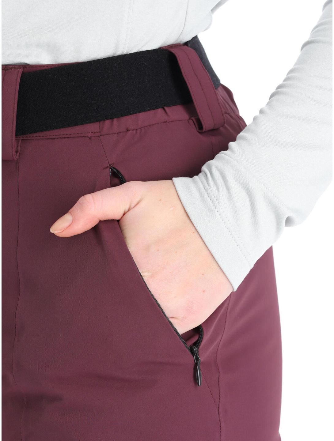 CMP, 3W05526 pantalones de esquí mujeres prugna púrpura 