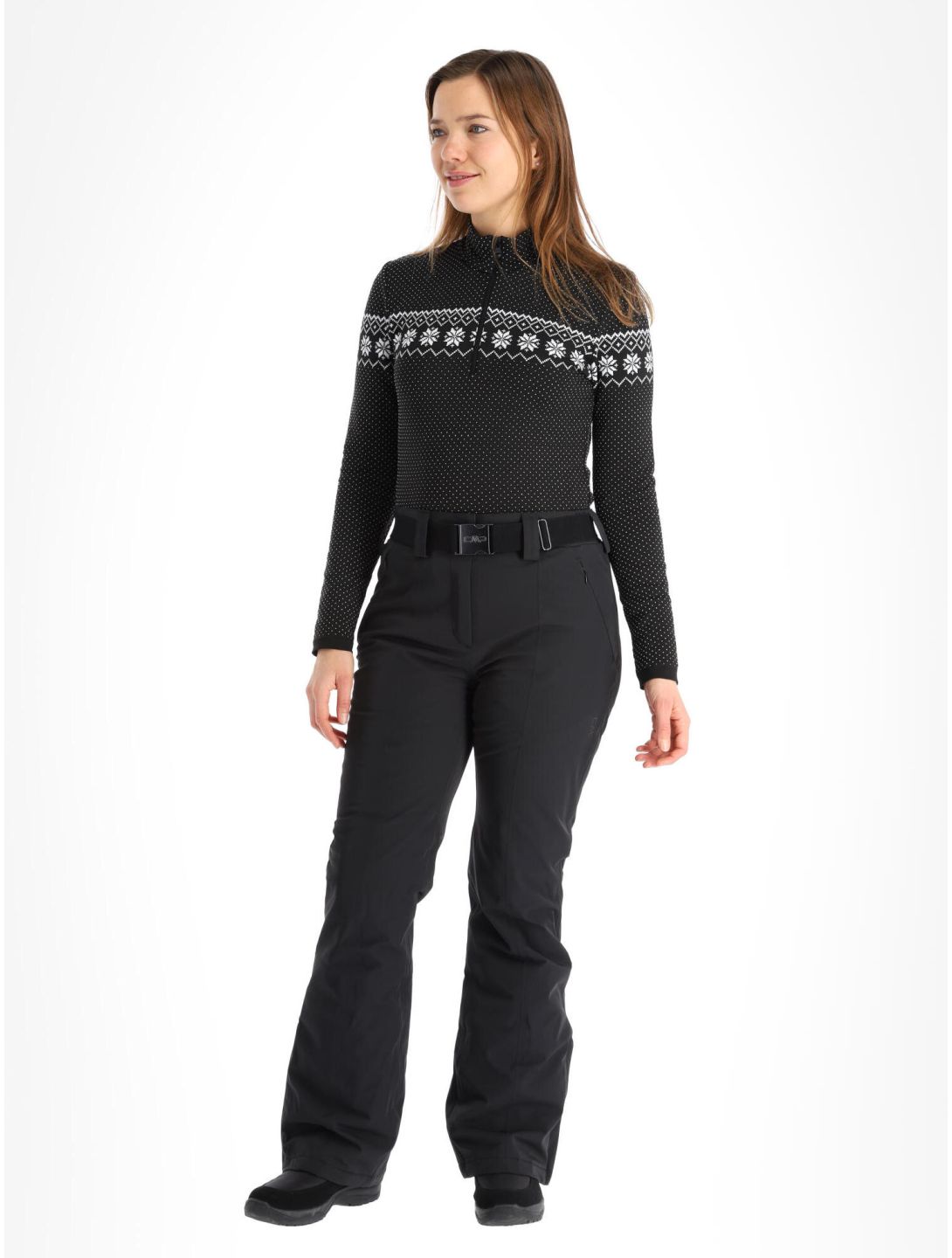 CMP, 3W05526 pantalones de esquí mujeres Black negro 