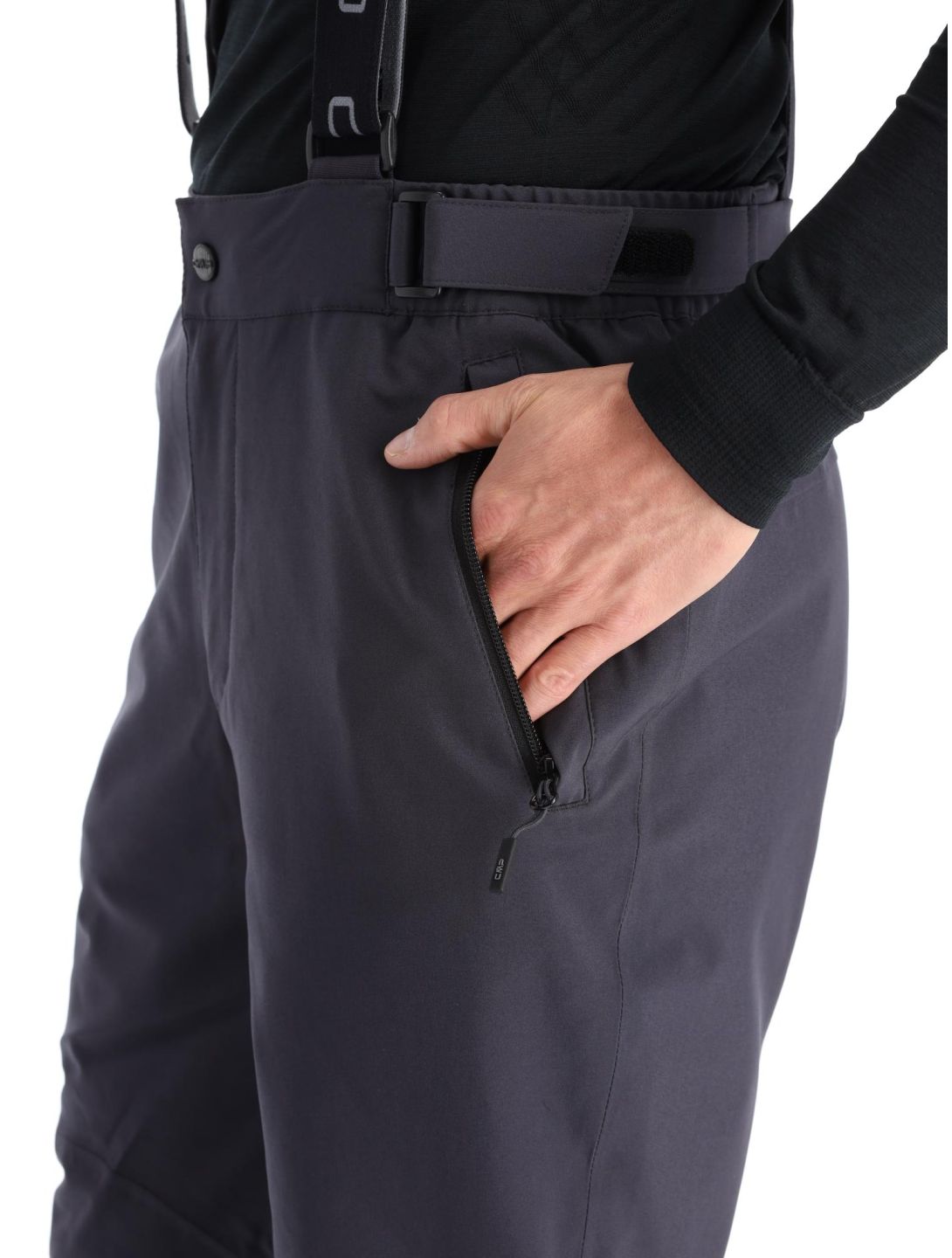 CMP, 3W17397N pantalones de esquí hombres Anthracite gris 