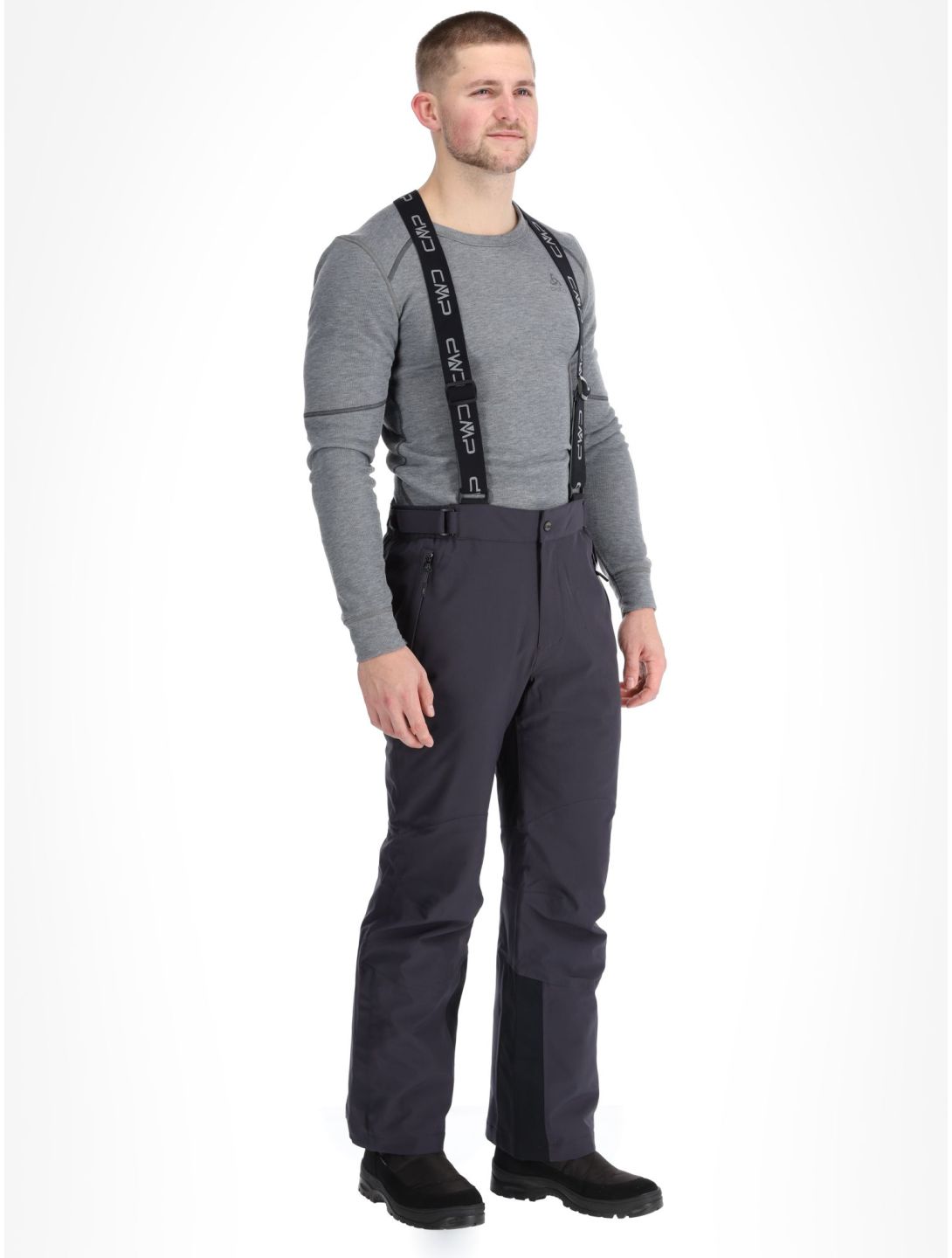 CMP, 3W17397N pantalones de esquí hombres Anthracite gris 