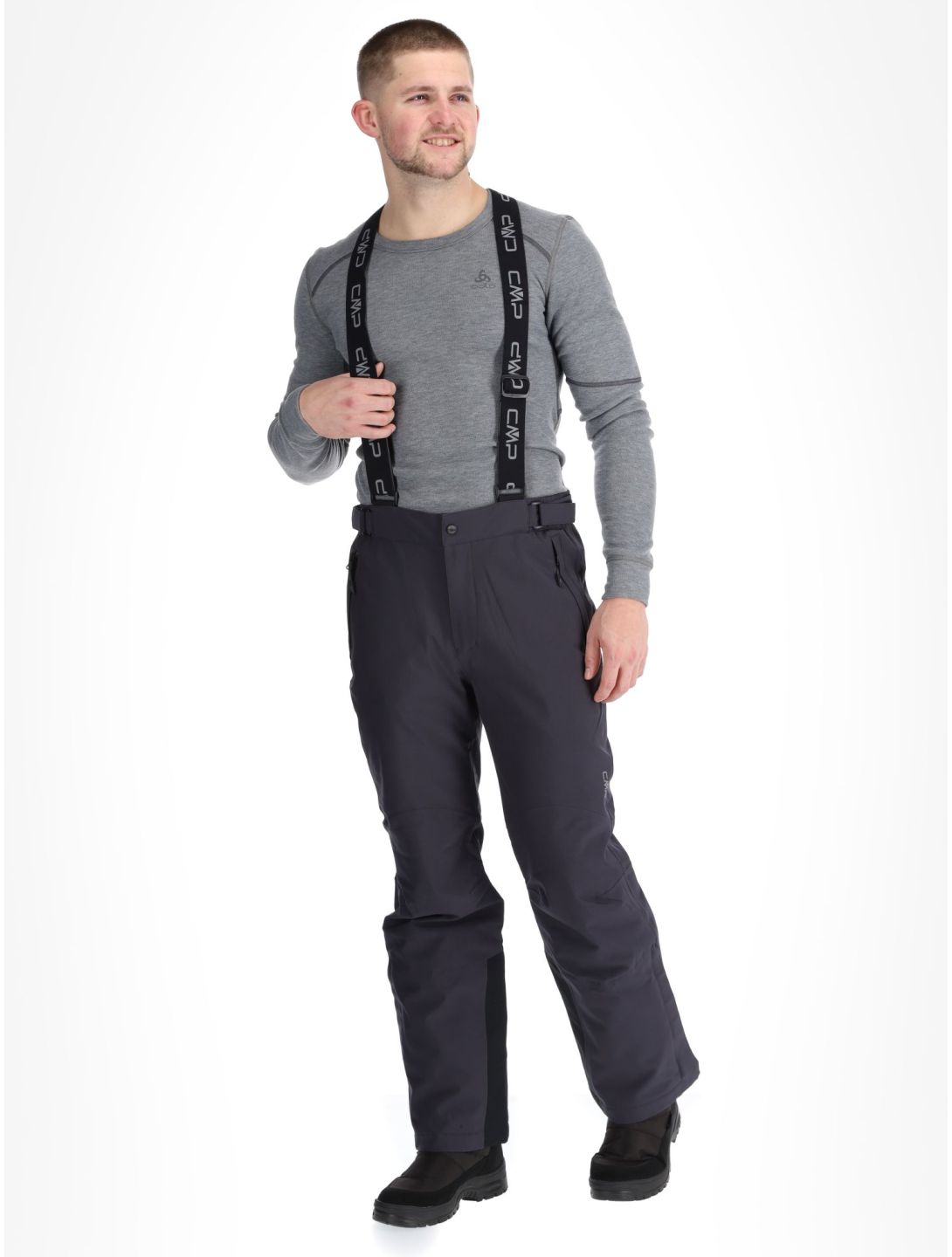 CMP, 3W17397N pantalones de esquí hombres Anthracite gris 