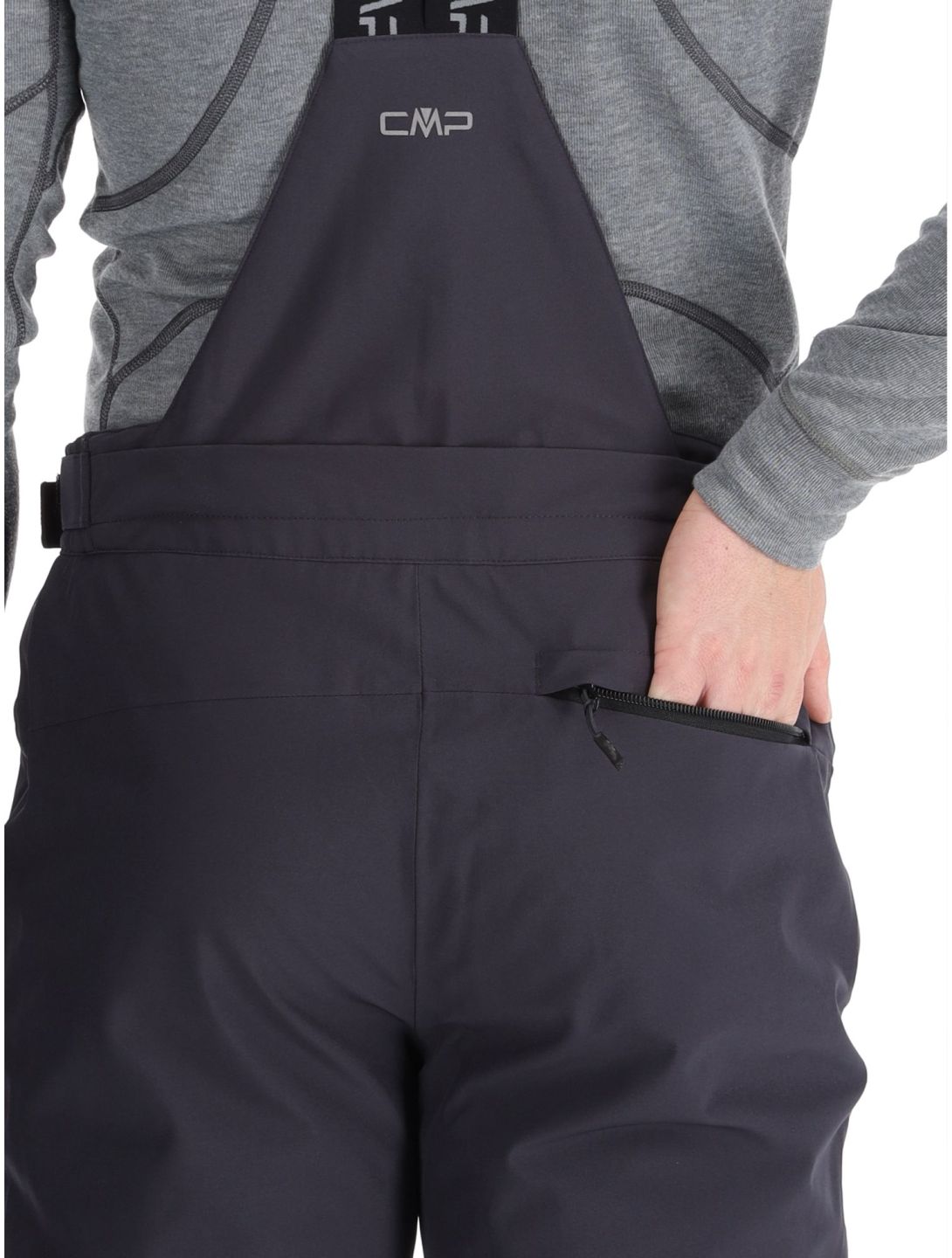 CMP, 3W17397N pantalones de esquí hombres Anthracite gris 