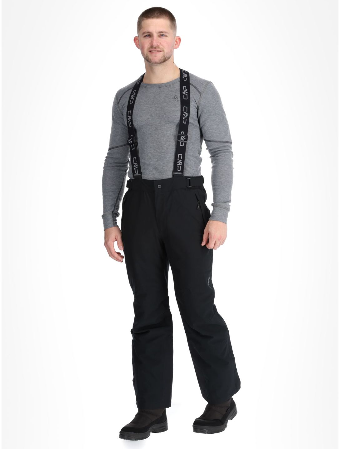 CMP, 3W17397N pantalones de esquí hombres Black negro 