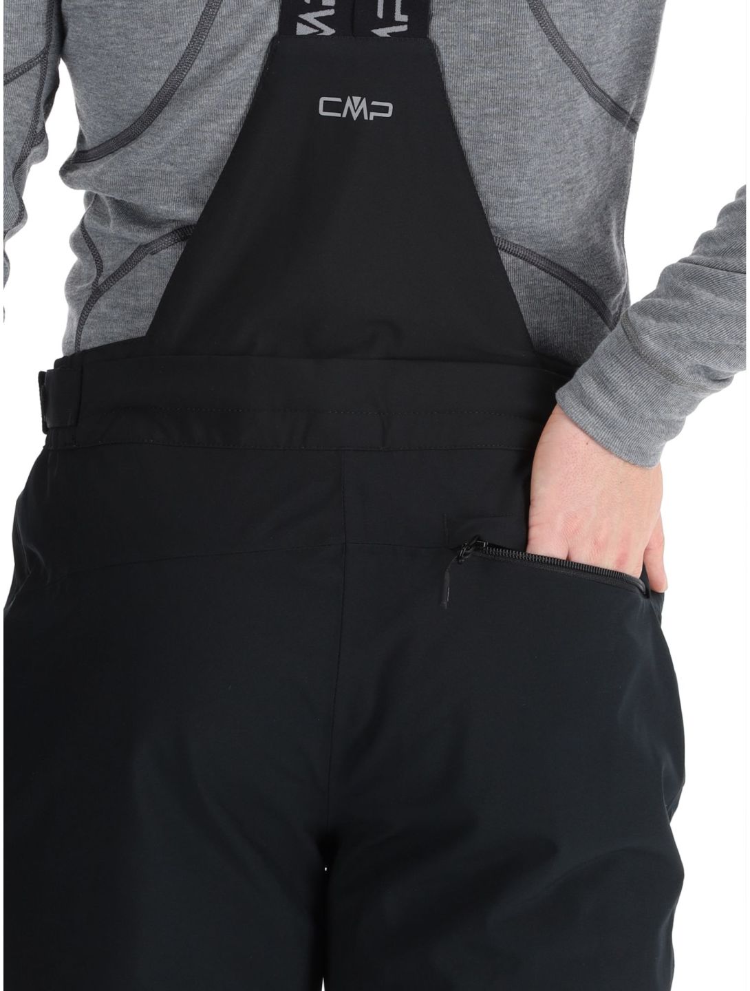 CMP, 3W17397N pantalones de esquí hombres Black negro 