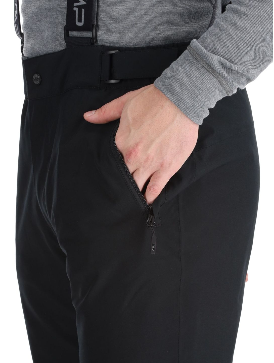 CMP, 3W17397N pantalones de esquí hombres Black negro 