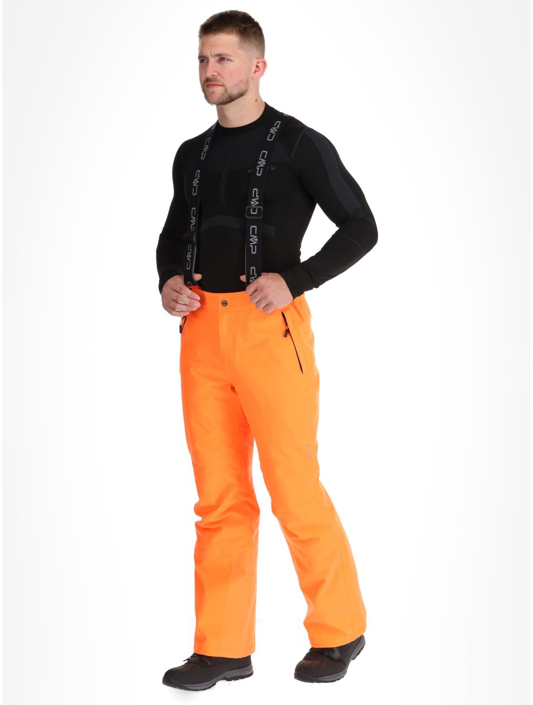 CMP, 3W17397N pantalones de esquí hombres Fanta Fluo naranja 