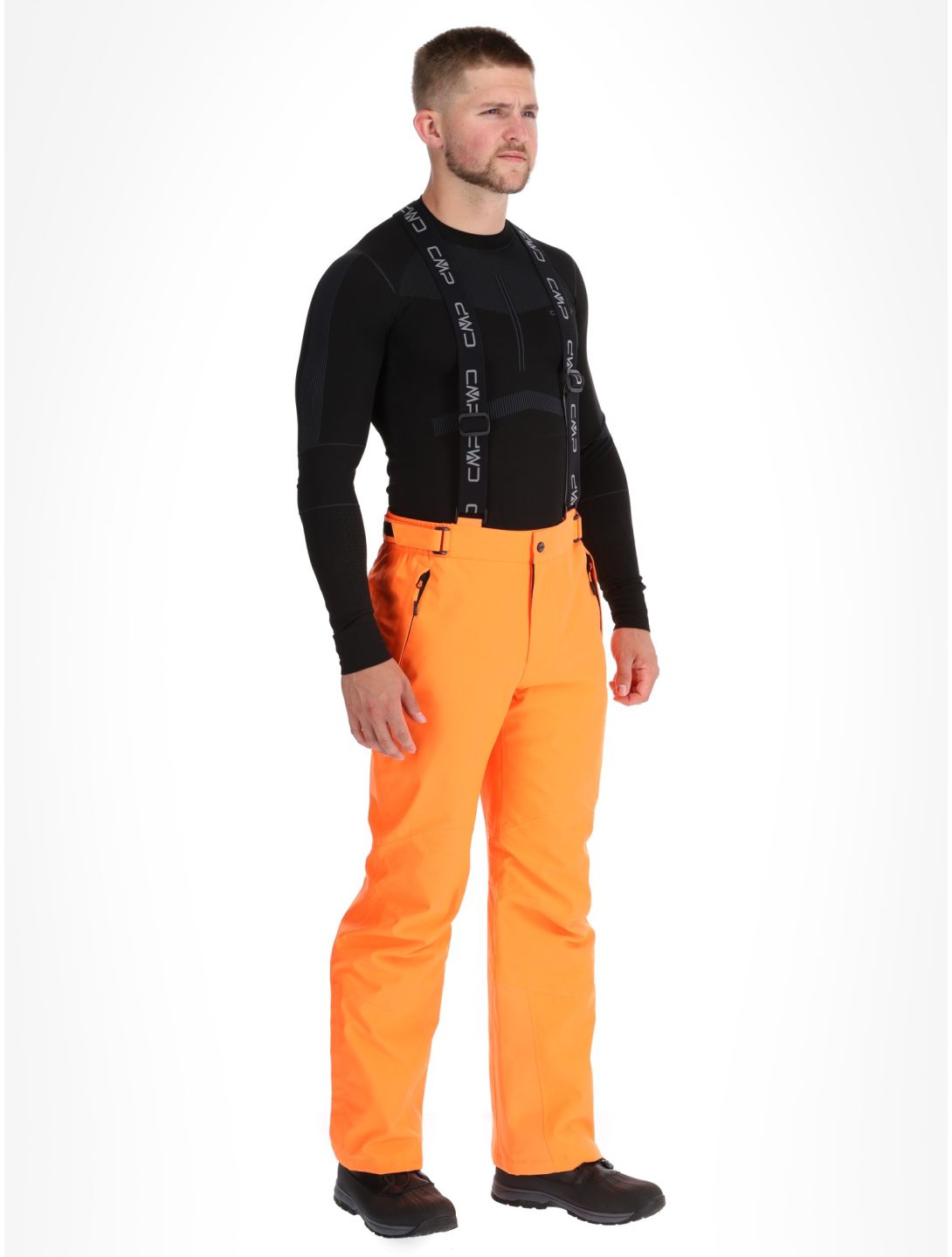 CMP, 3W17397N pantalones de esquí hombres Fanta Fluo naranja 