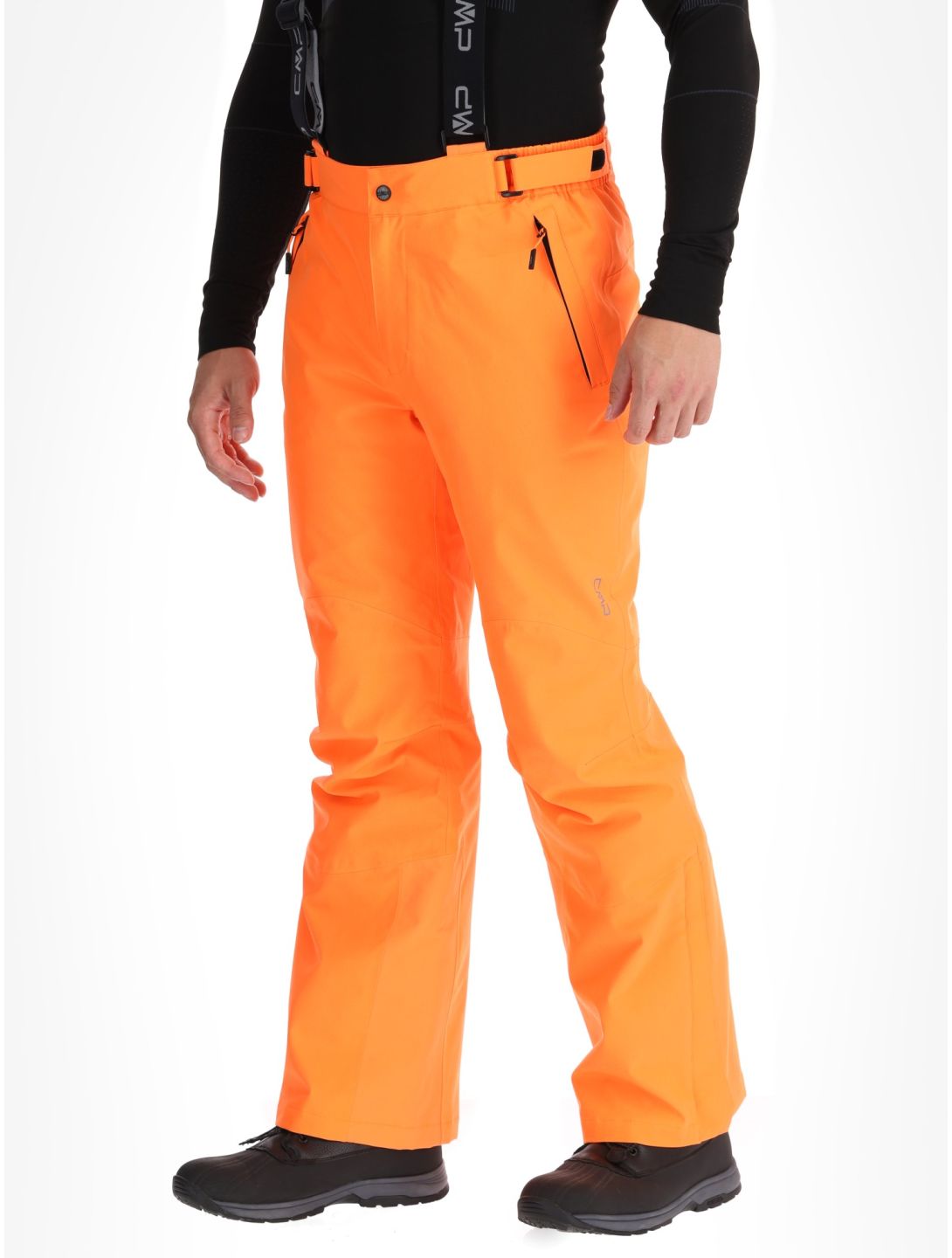 CMP, 3W17397N pantalones de esquí hombres Fanta Fluo naranja 