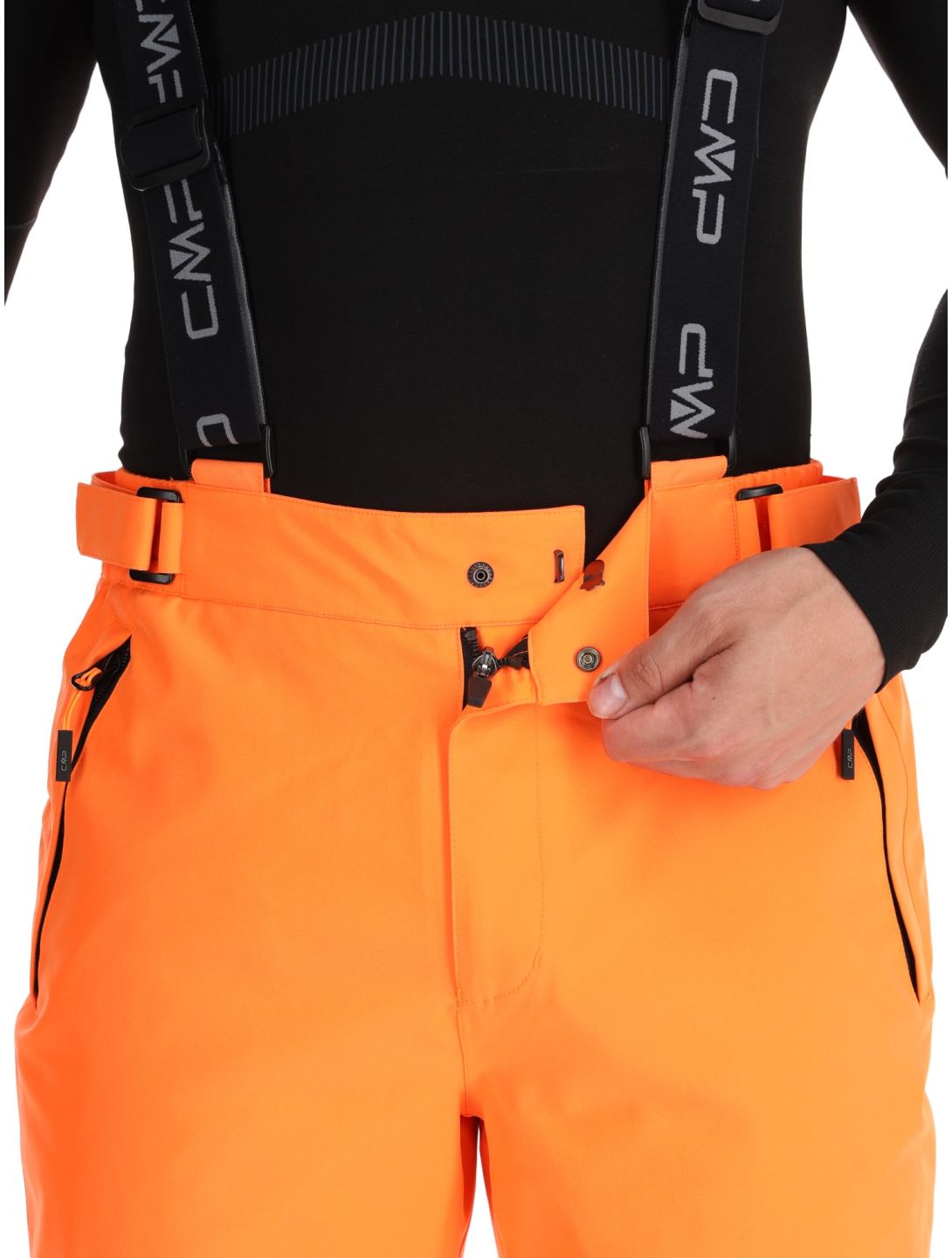 CMP, 3W17397N pantalones de esquí hombres Fanta Fluo naranja 