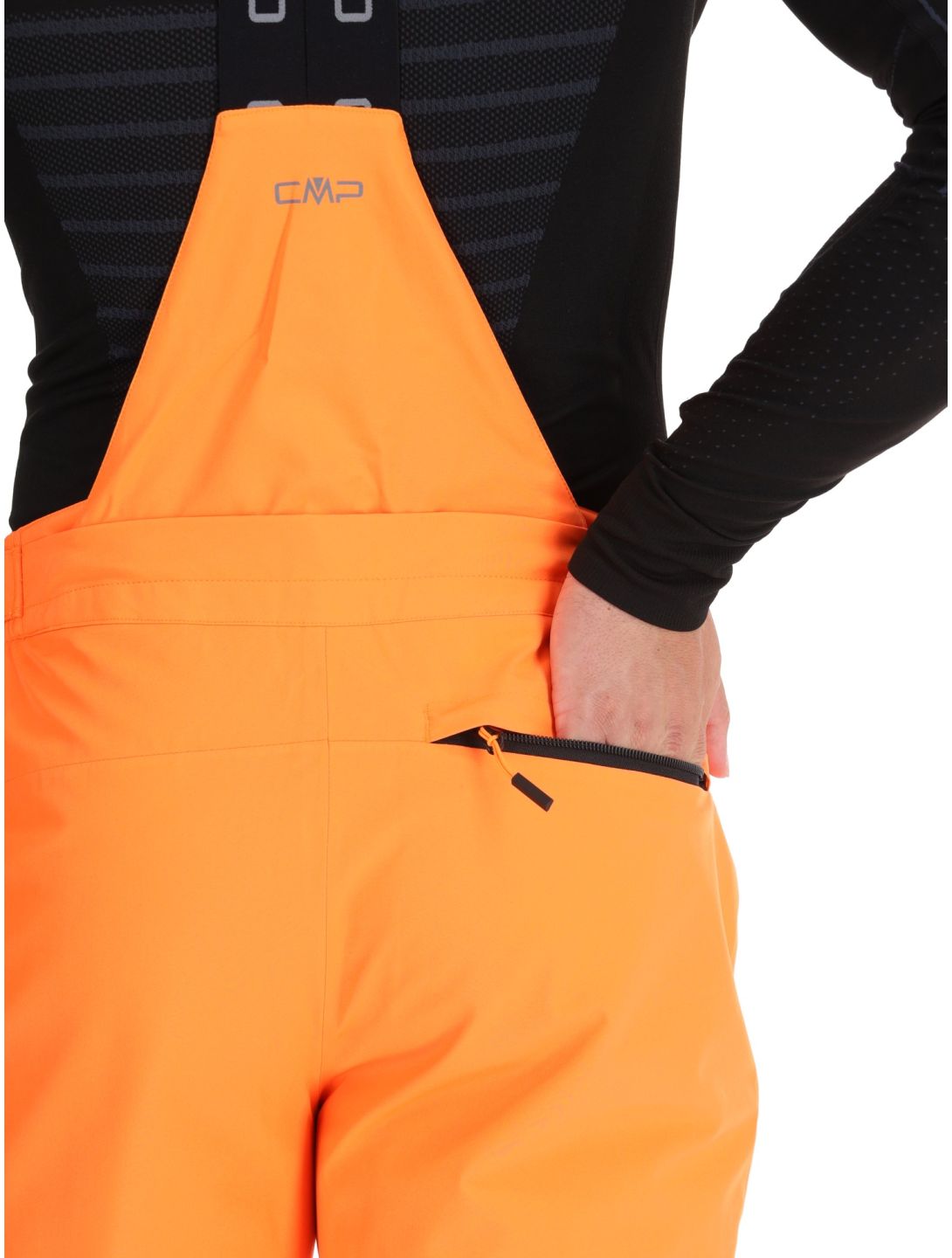 CMP, 3W17397N pantalones de esquí hombres Fanta Fluo naranja 