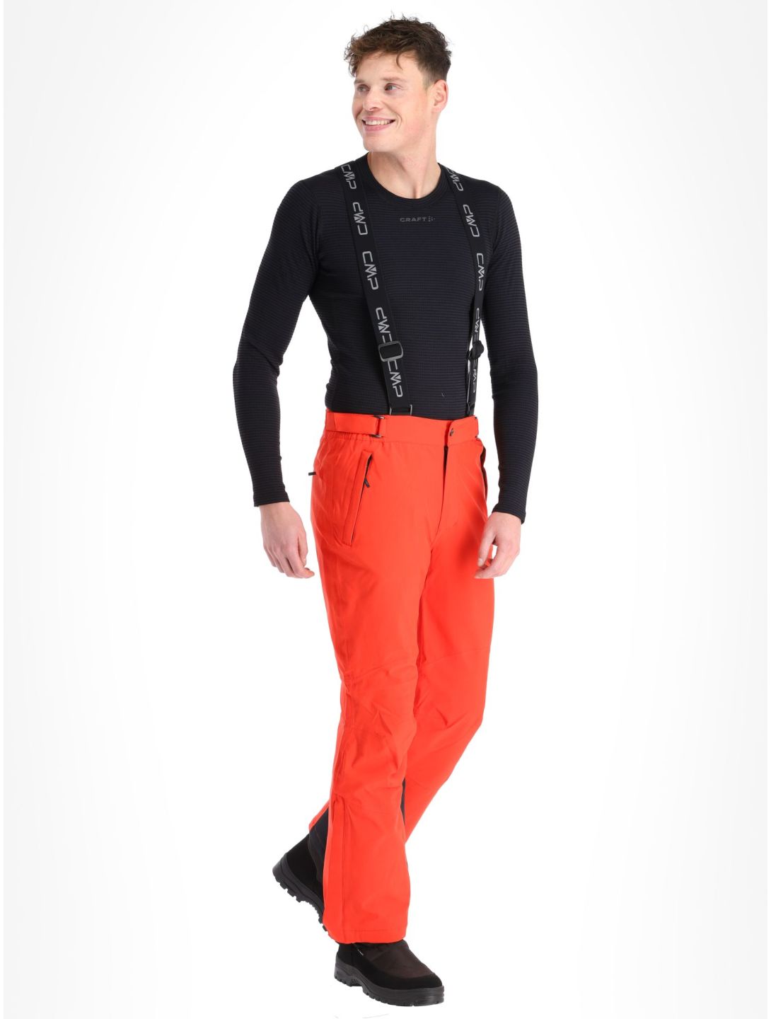 CMP, 3W17397N pantalones de esquí hombres Ferrari rojo 