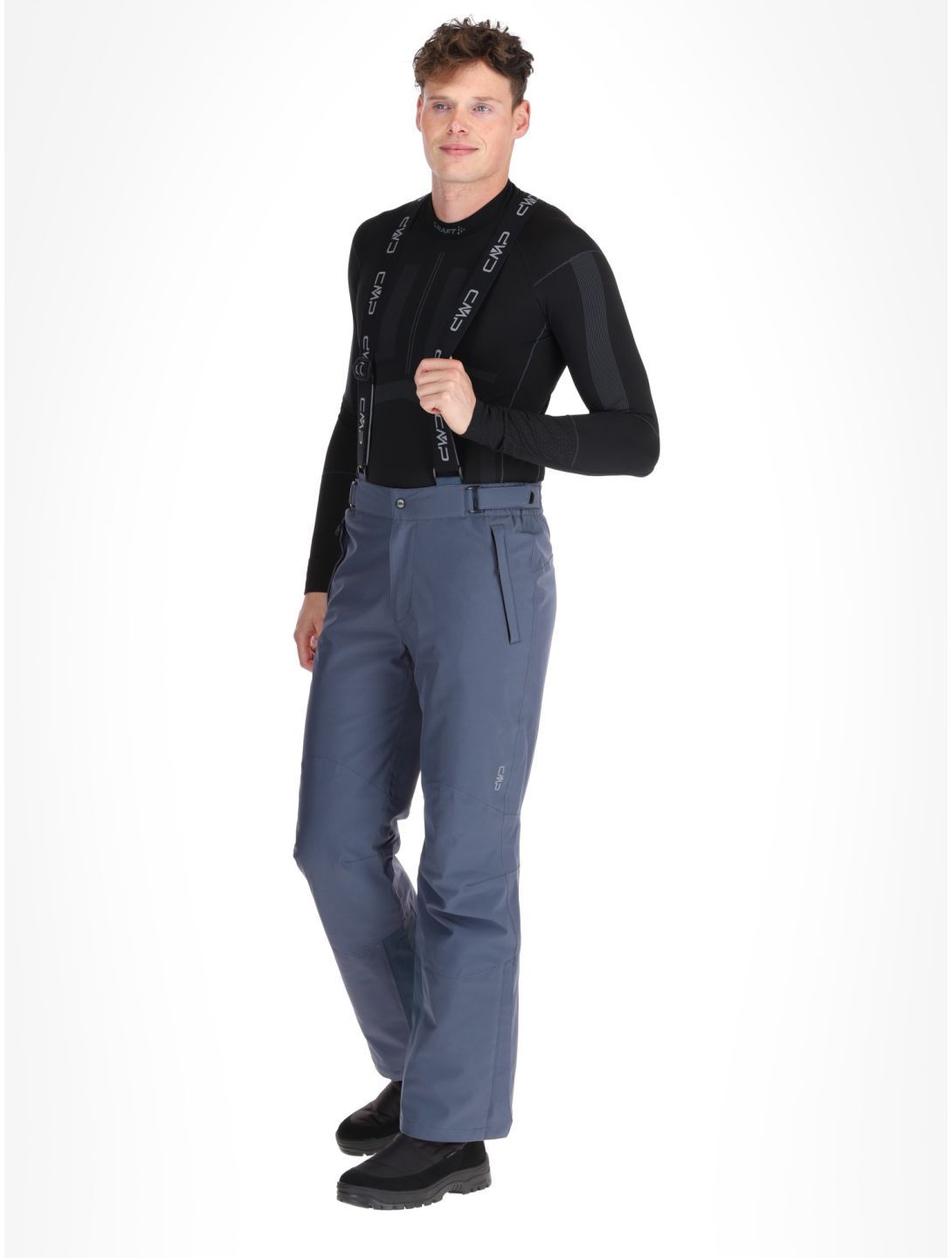 CMP, 3W17397N pantalones de esquí hombres titanio gris 