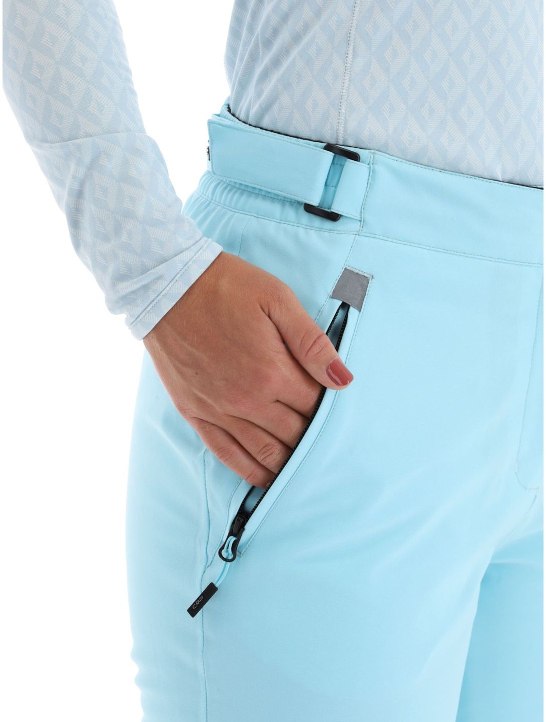 CMP, 3W18596N pantalones de esquí mujeres Anise azul 