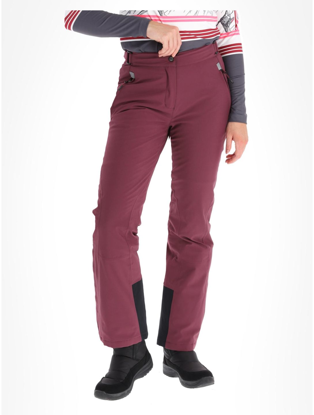 CMP, 3W18596N pantalones de esquí mujeres Burgundy borgoña 