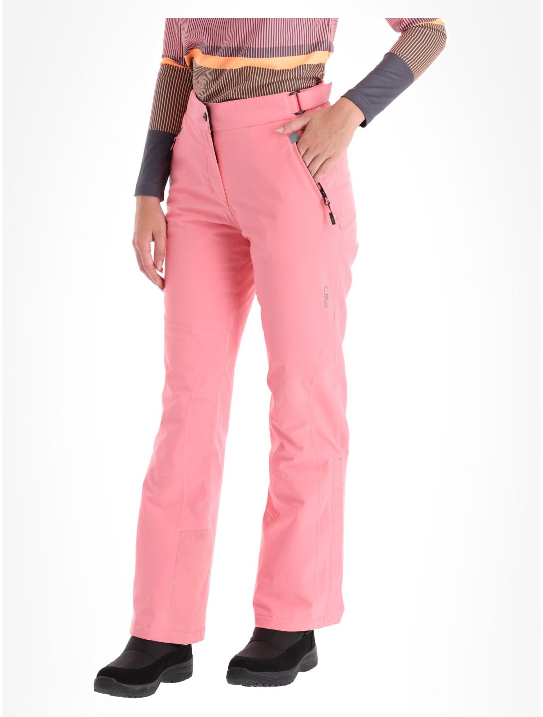 CMP, 3W18596N pantalones de esquí mujeres Peach naranja 