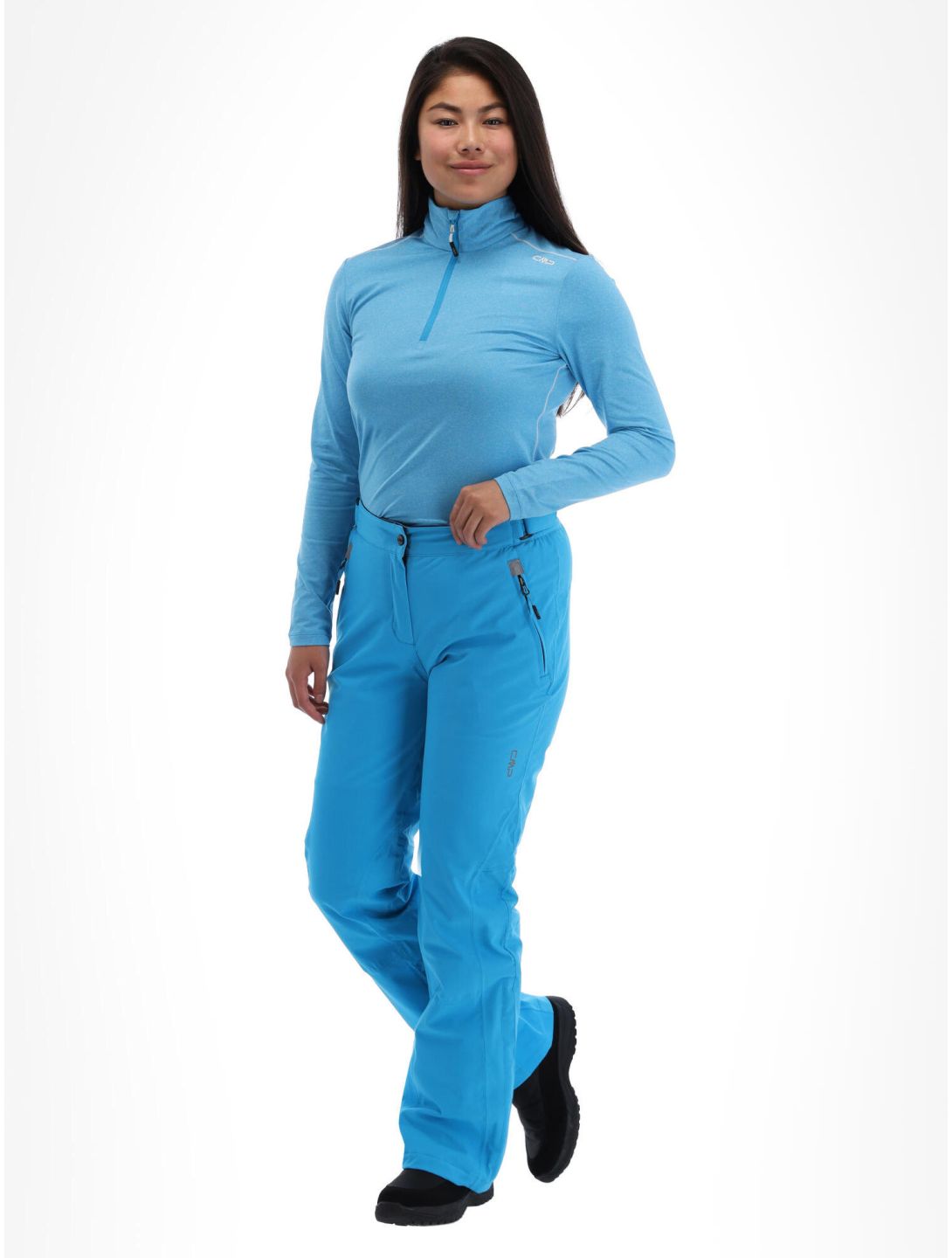 CMP, 3W18596N pantalones de esquí mujeres turquioise azul 