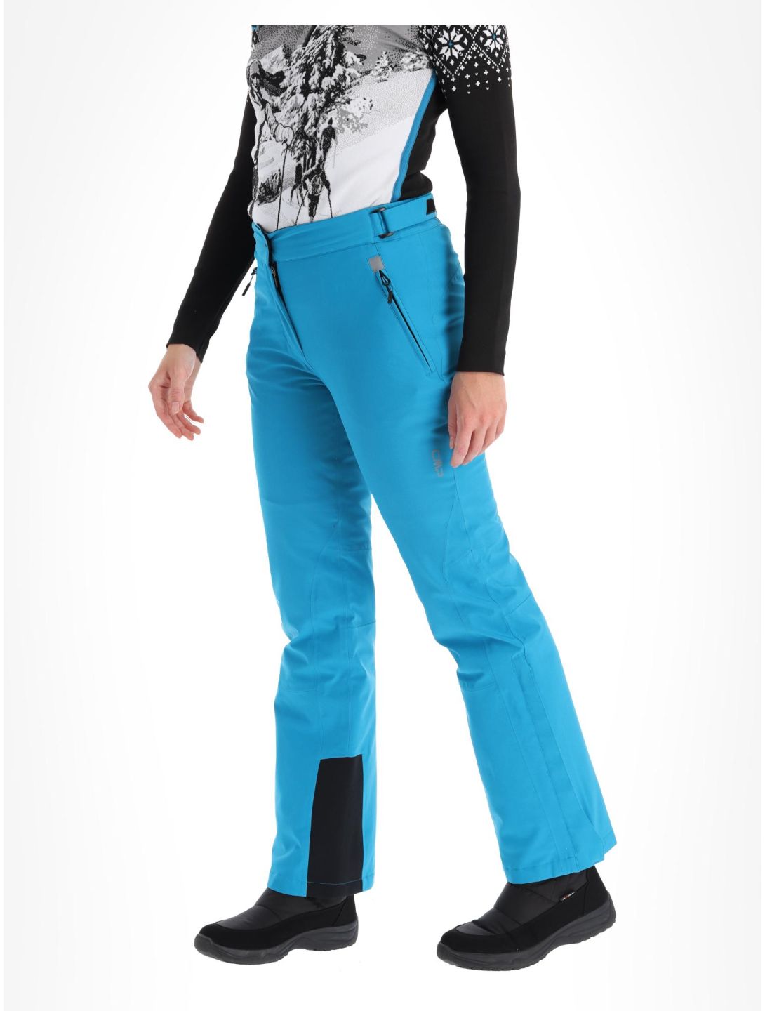 CMP, 3W18596N pantalones de esquí mujeres Giada azul 