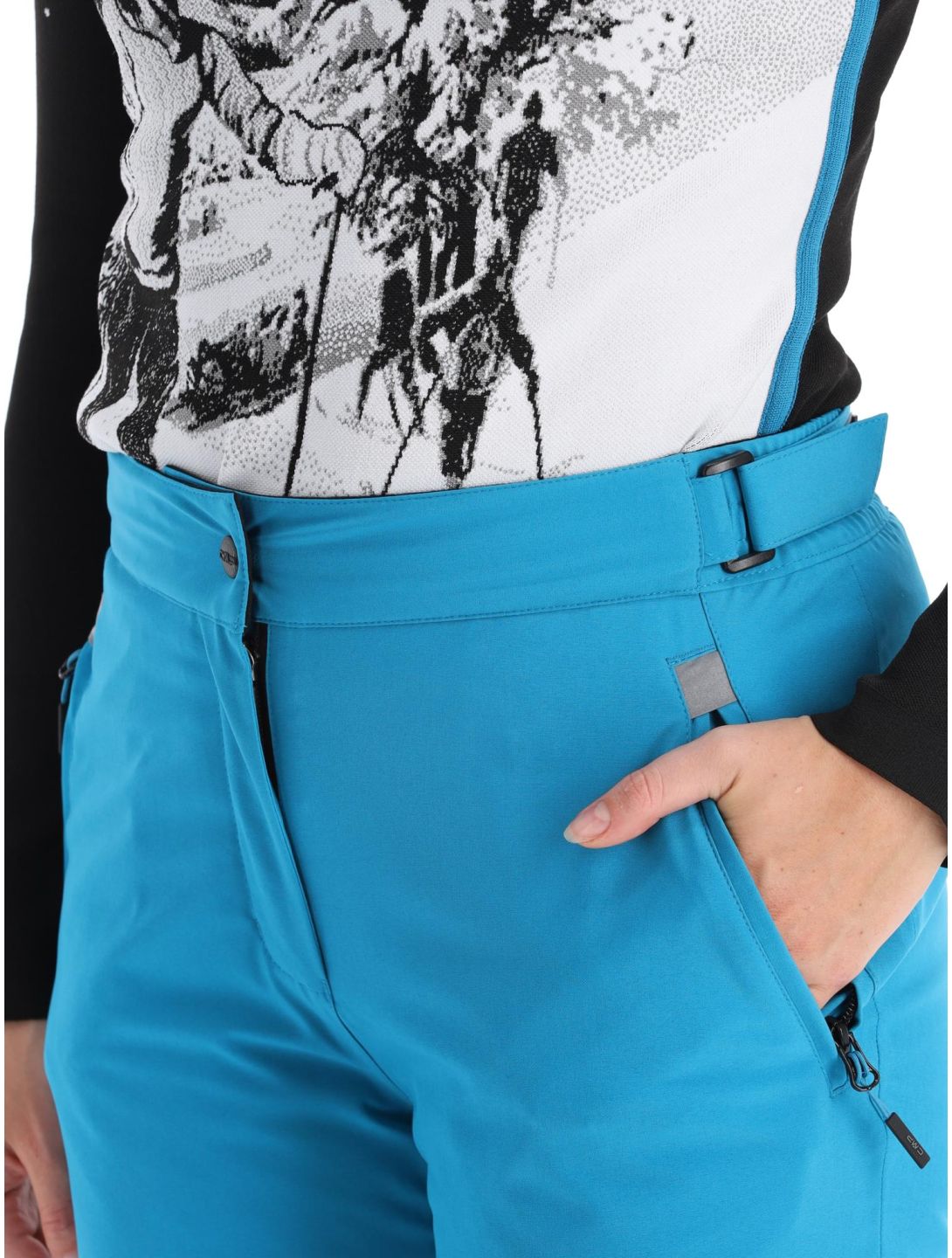 CMP, 3W18596N pantalones de esquí mujeres Giada azul 