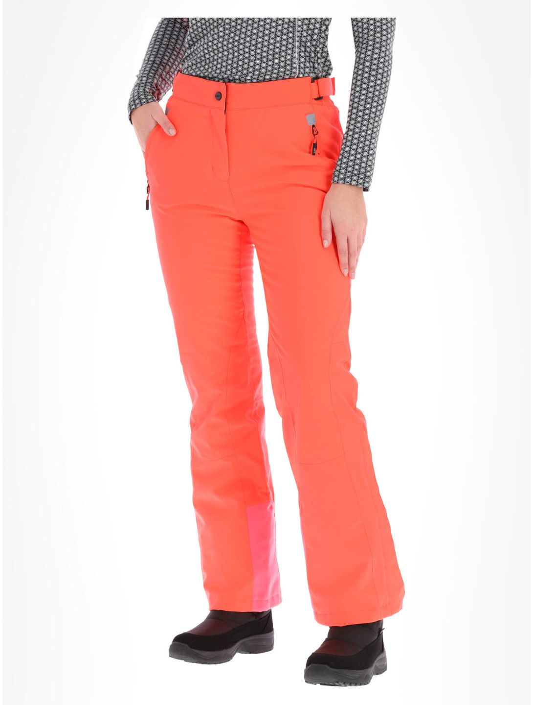 CMP, 3W18596N pantalones de esquí mujeres Red Fluo rojo 