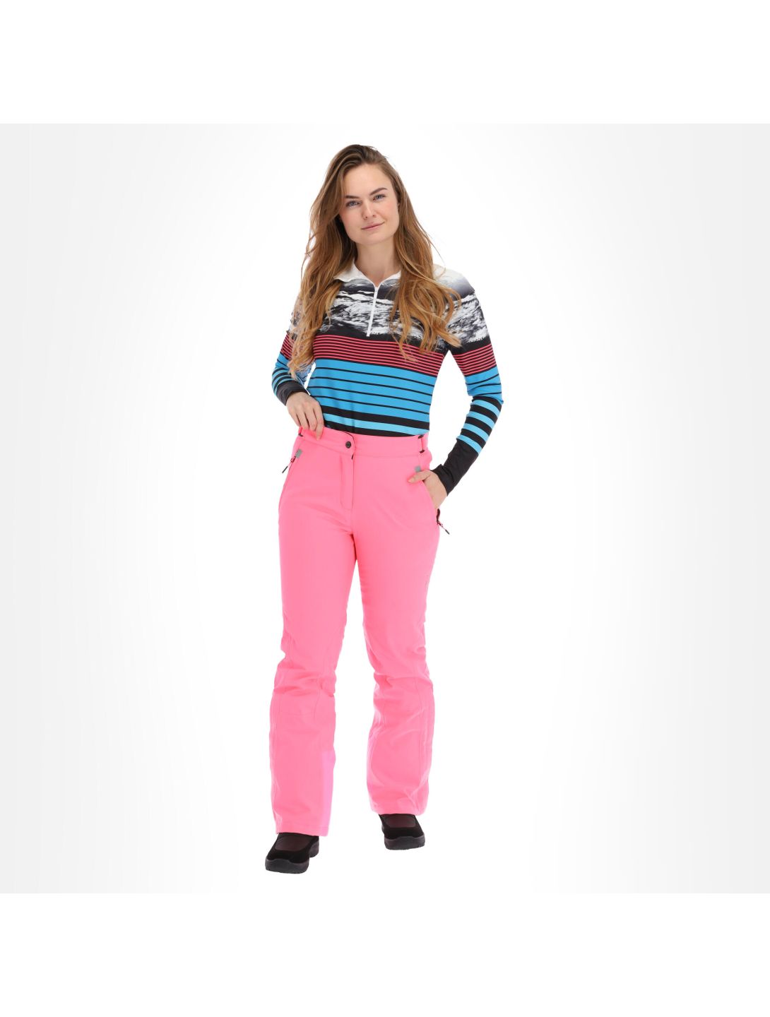 CMP, 3W18596N pantalones de esquí mujeres fluo rosa