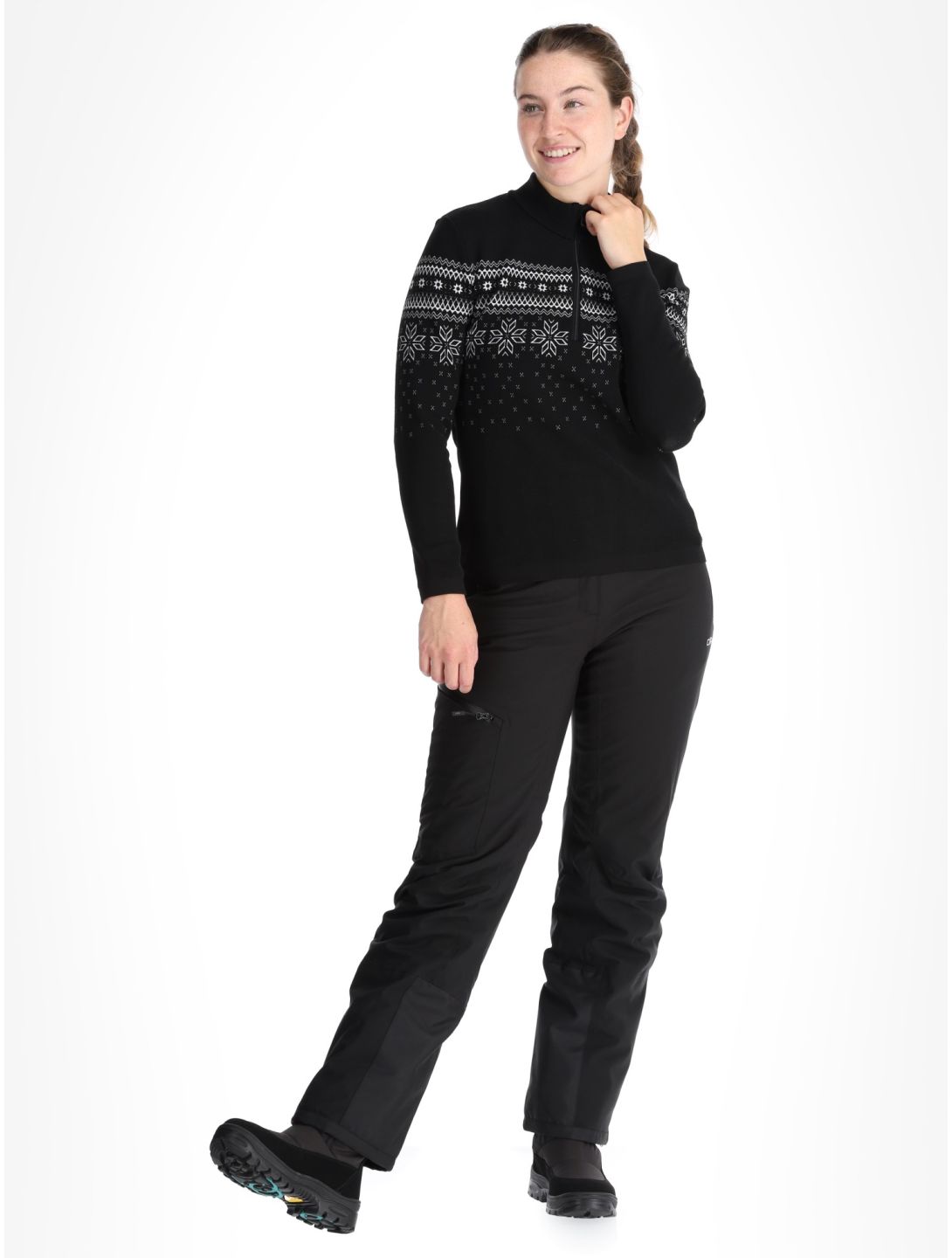 CMP, 7H96401 jersey mujeres Black negro 