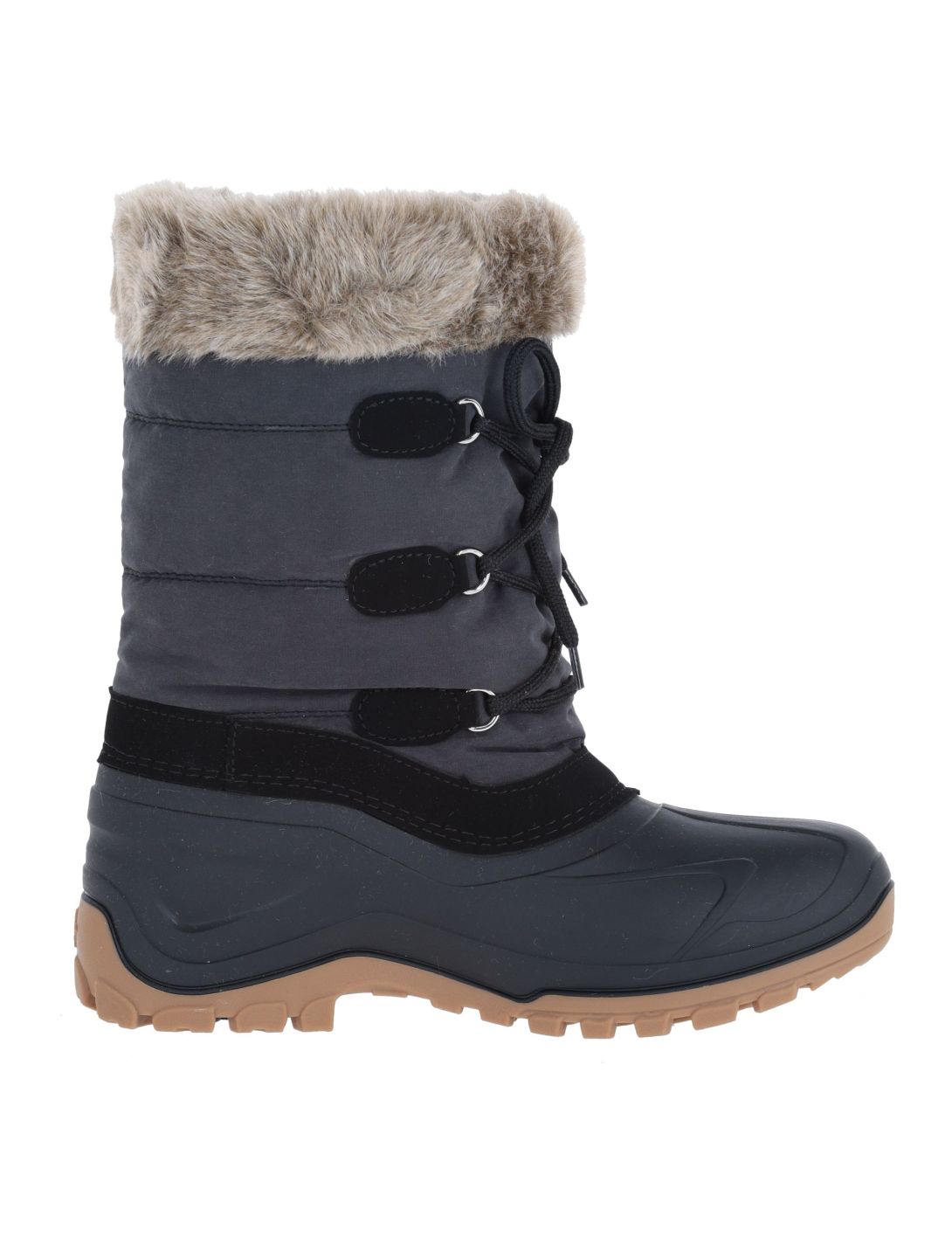 CMP, Nietos botas de nieve mujeres Black negro 