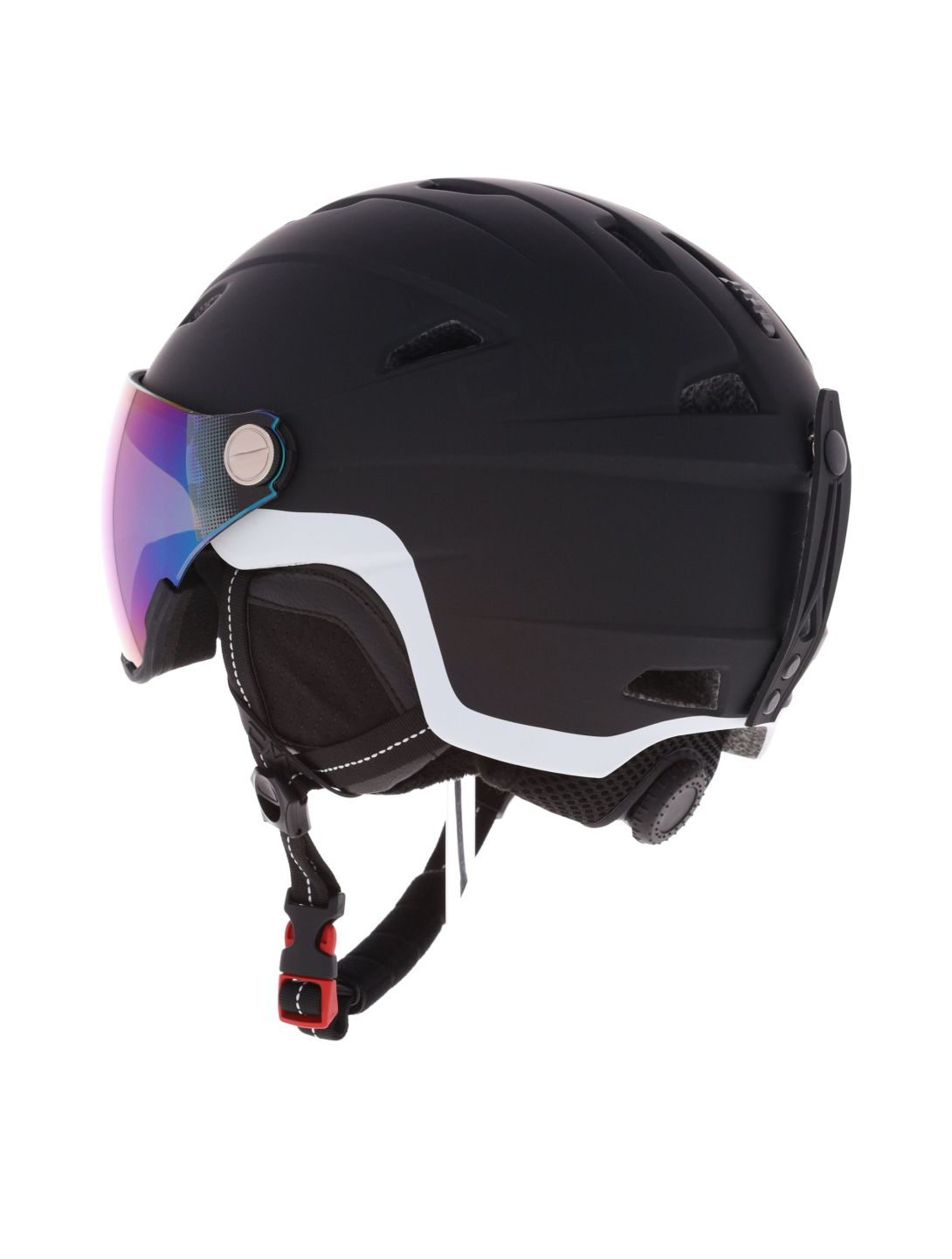 CMP, WA-2 casco con visera unisex Black negro 