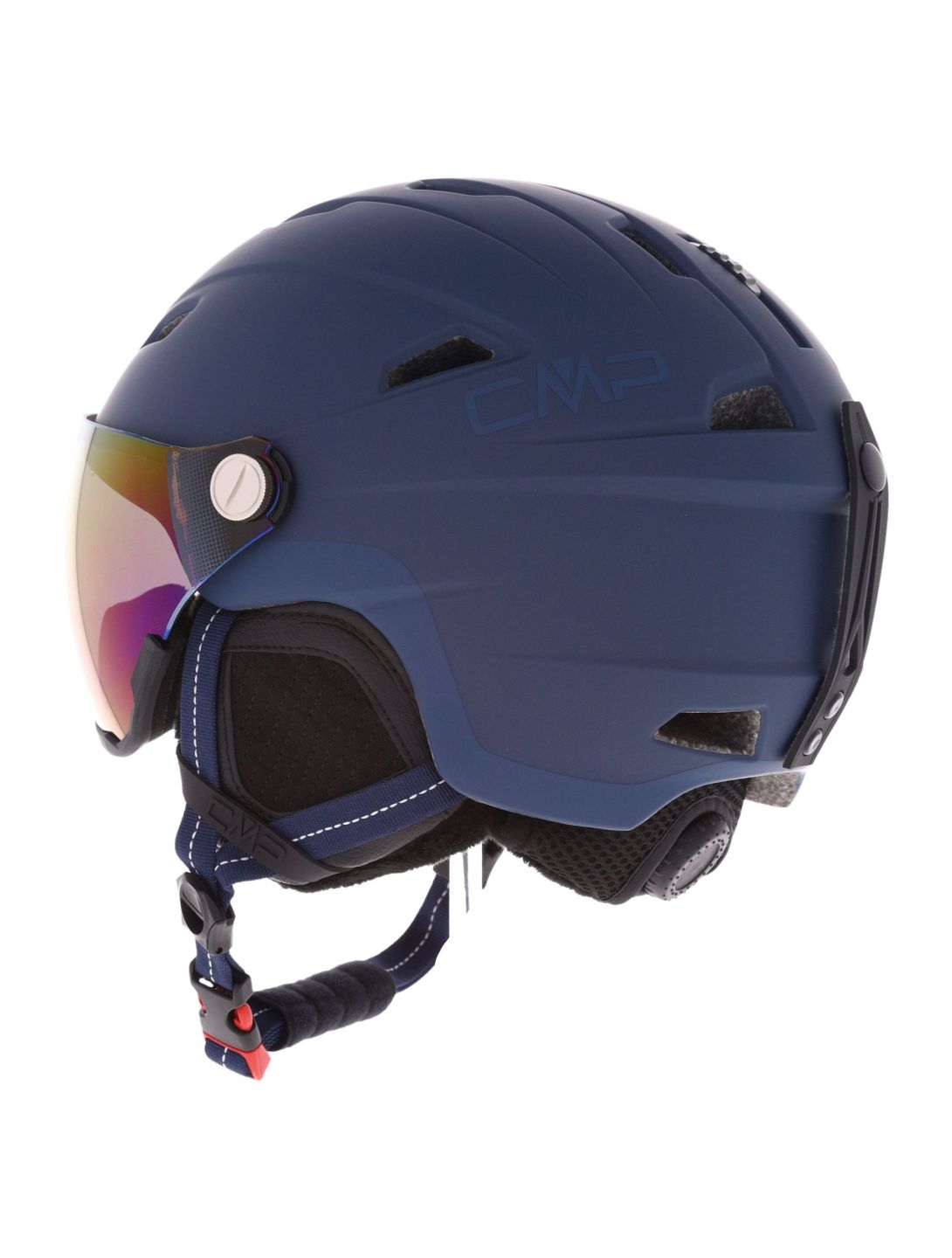 CMP, WA-2 casco con visera unisex Marine azul 