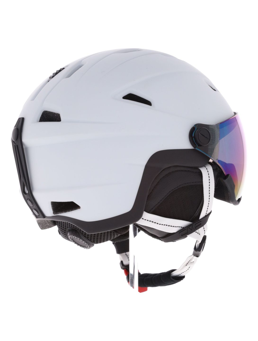 CMP, WA-2 casco con visera unisex White / Black blanco, negro 