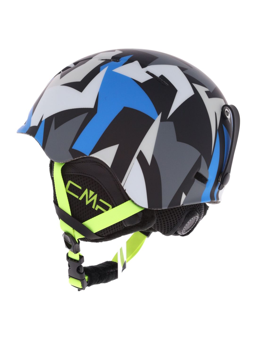 CMP, XJ-4 casco niños River / Yellow Fluo amarillo, azul 