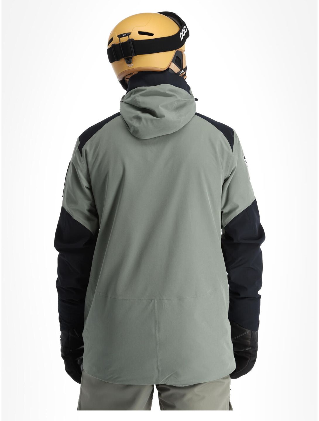 ColourWear, Foil chaqueta de esquí hombres Grey Green verde 