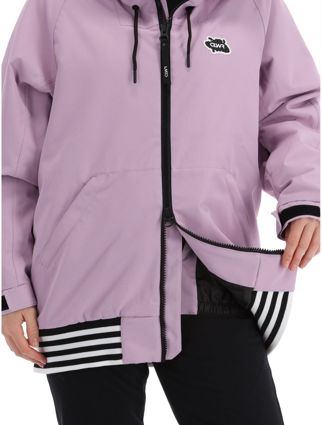 ColourWear, Leuge chaqueta de esquí mujeres Light Purple púrpura 