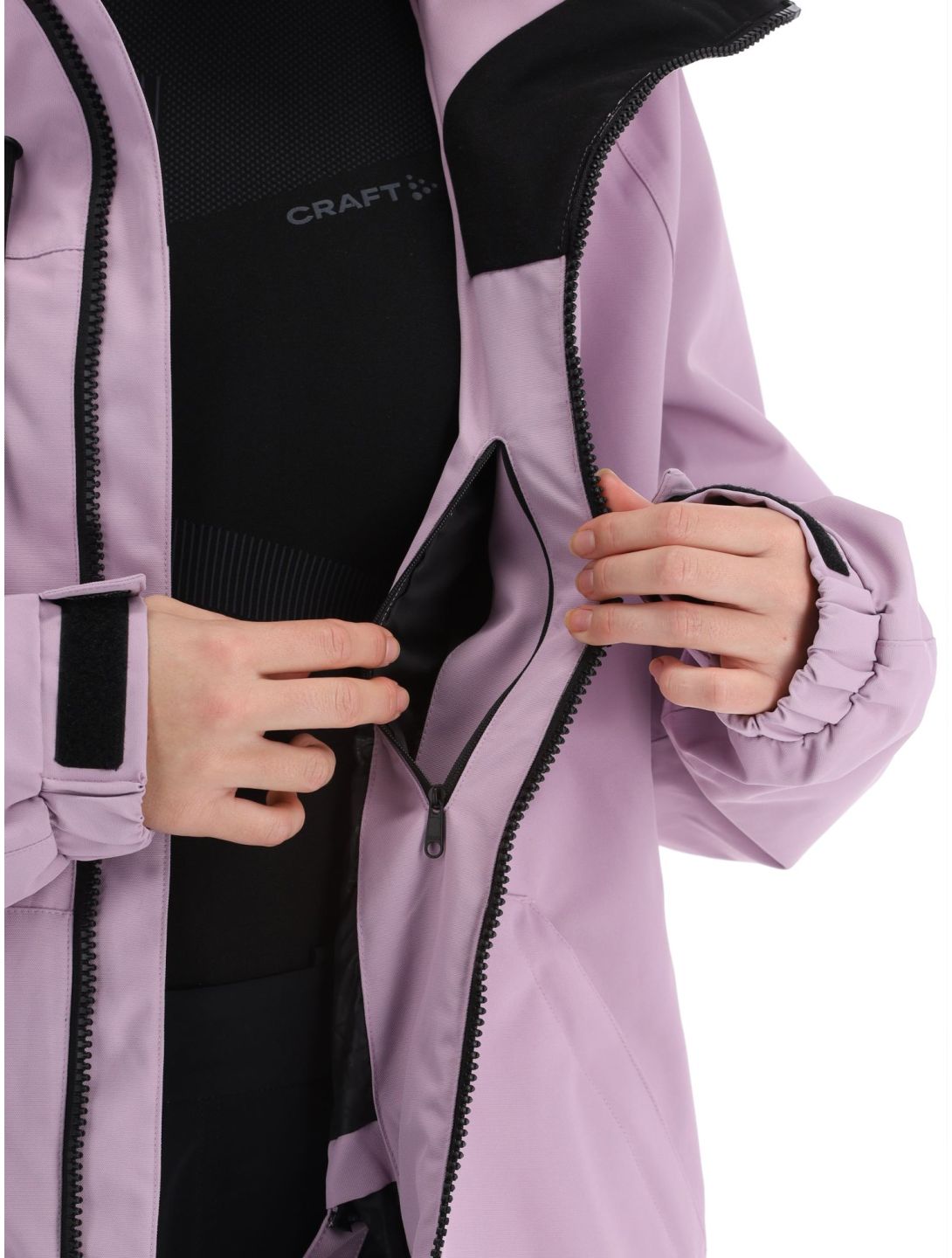 ColourWear, Leuge chaqueta de esquí mujeres Light Purple púrpura 