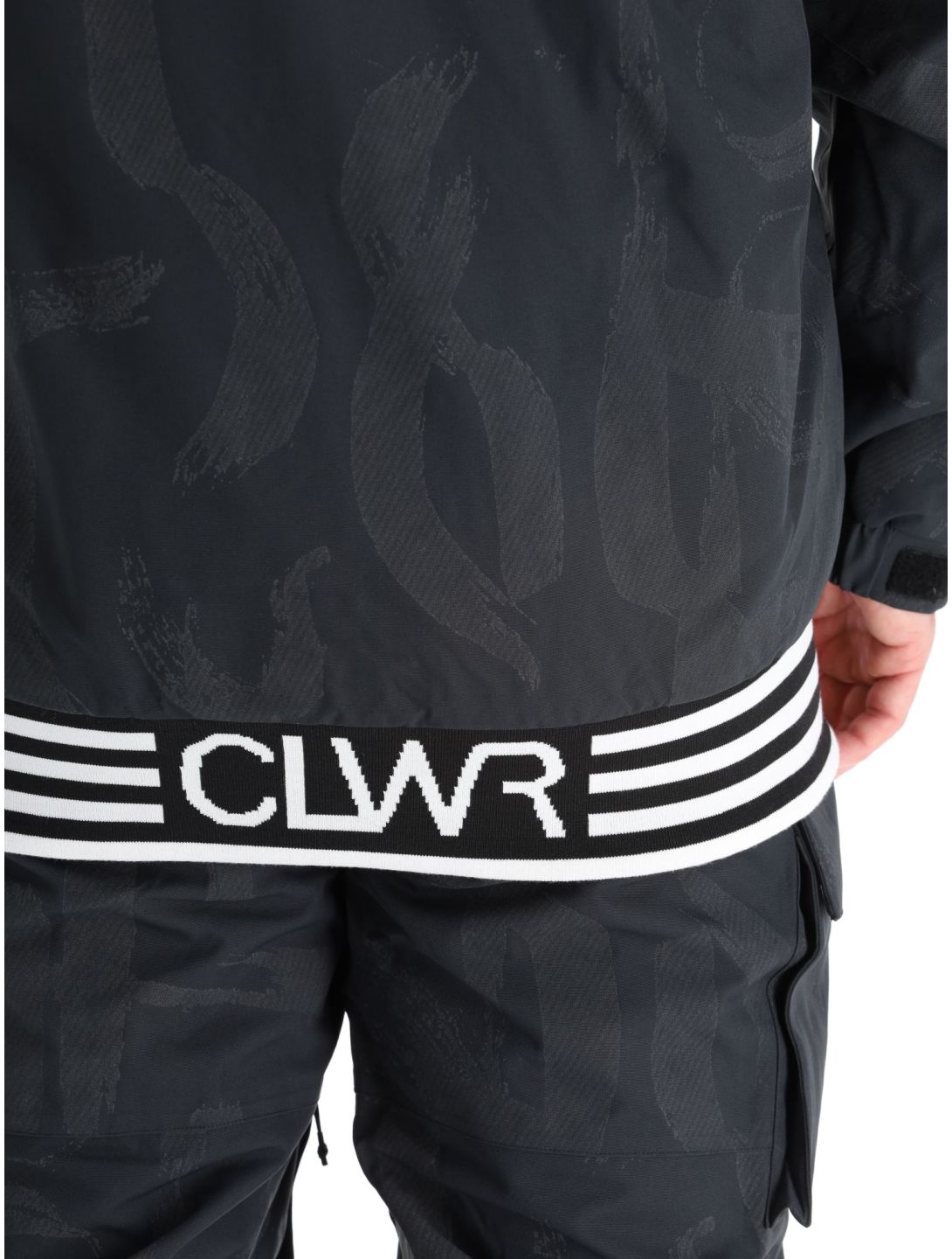 ColourWear, League chaqueta de esquí hombres Reflective Black negro 