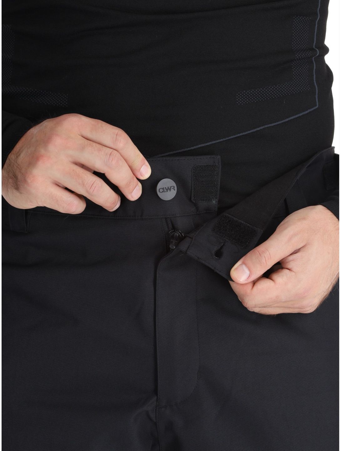 ColourWear, M Cliff Chino pantalones de esquí hombres Black negro 