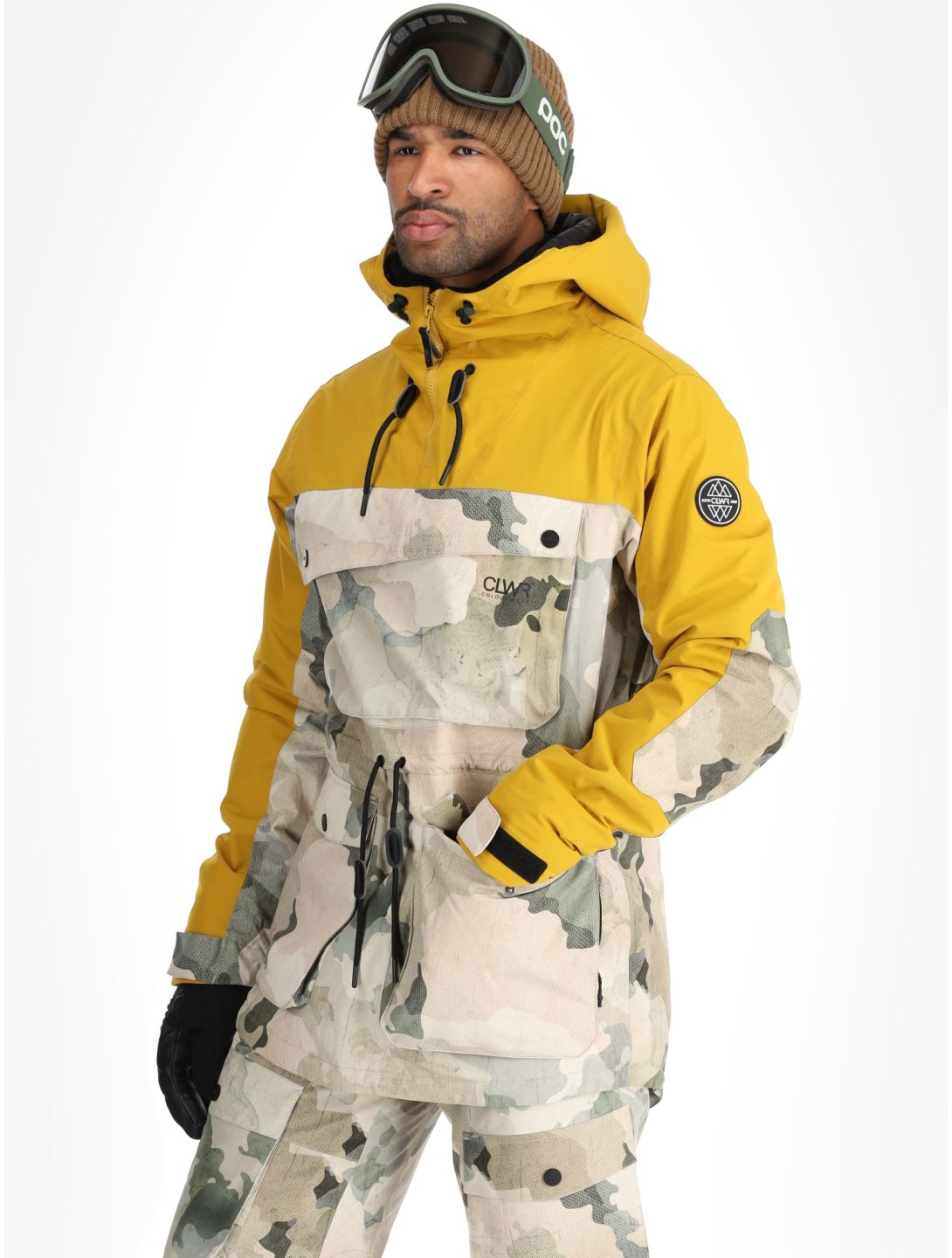 ColourWear, M Essential anorak hombres Yellow amarillo 