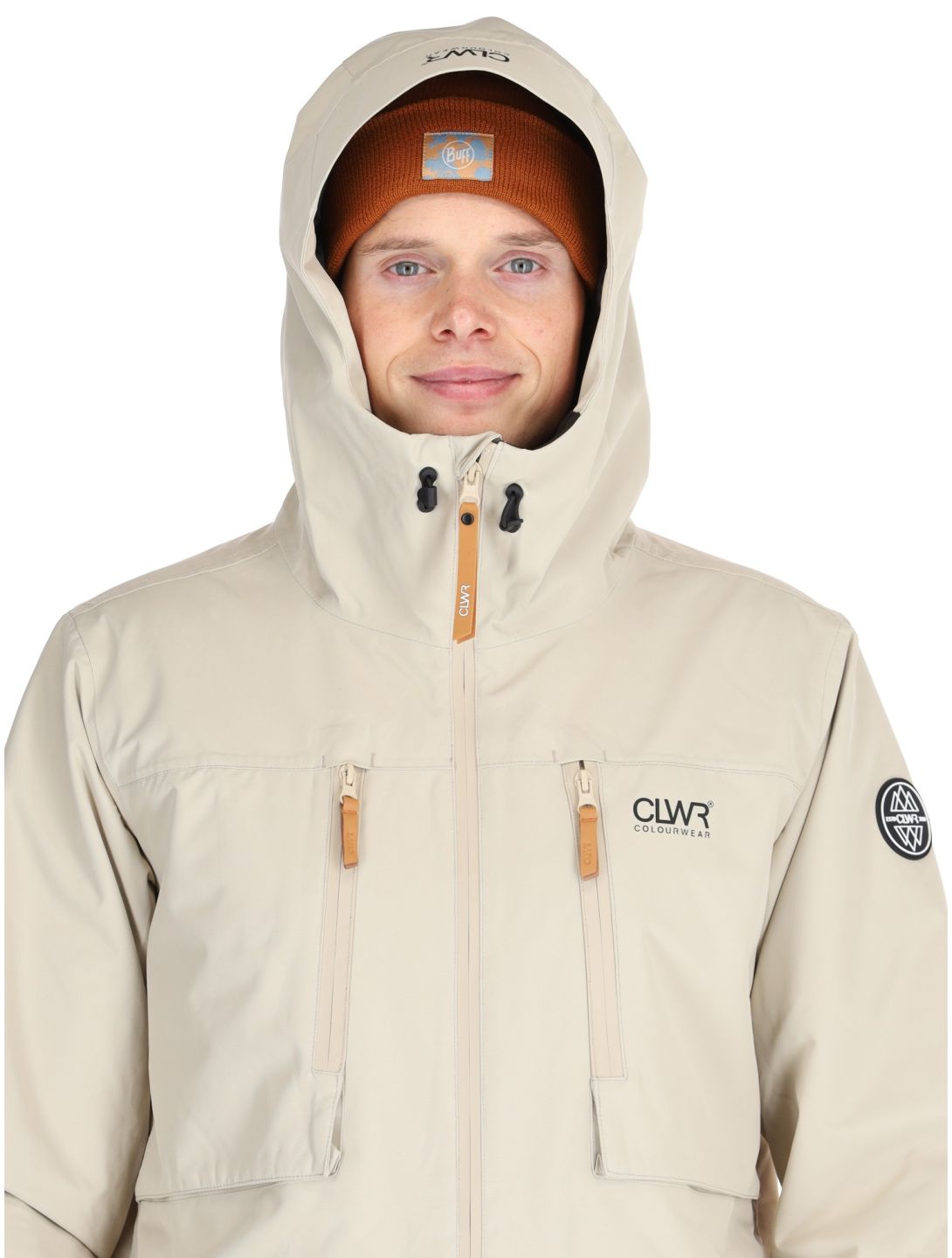 ColourWear, M Falk 2.0 chaqueta de esquí hombres Sand beige 