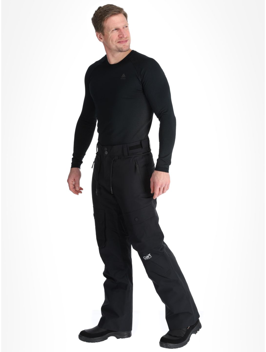 ColourWear, M Flight pantalones de esquí hombres Black negro 