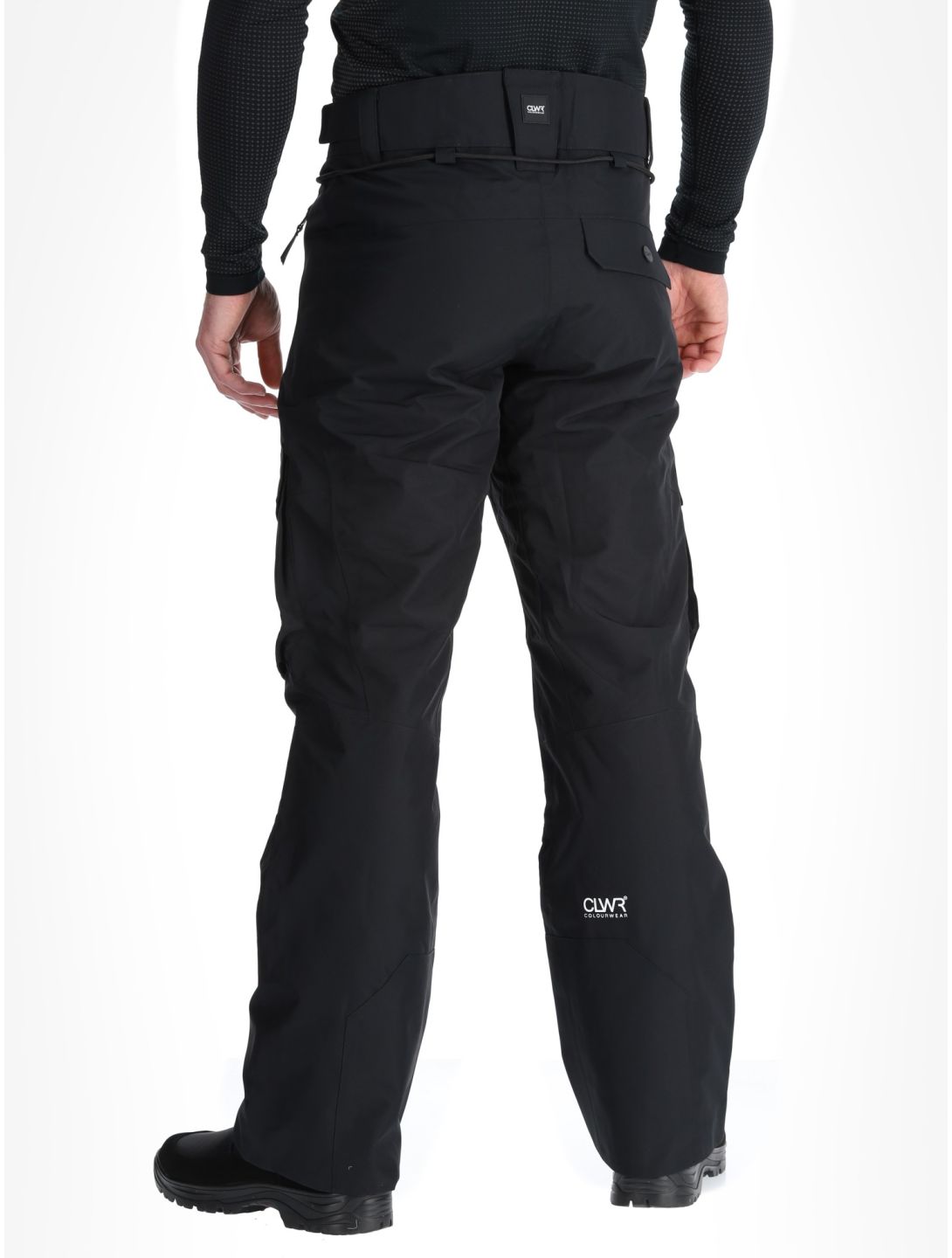 ColourWear, M Flight pantalones de esquí hombres Black negro 