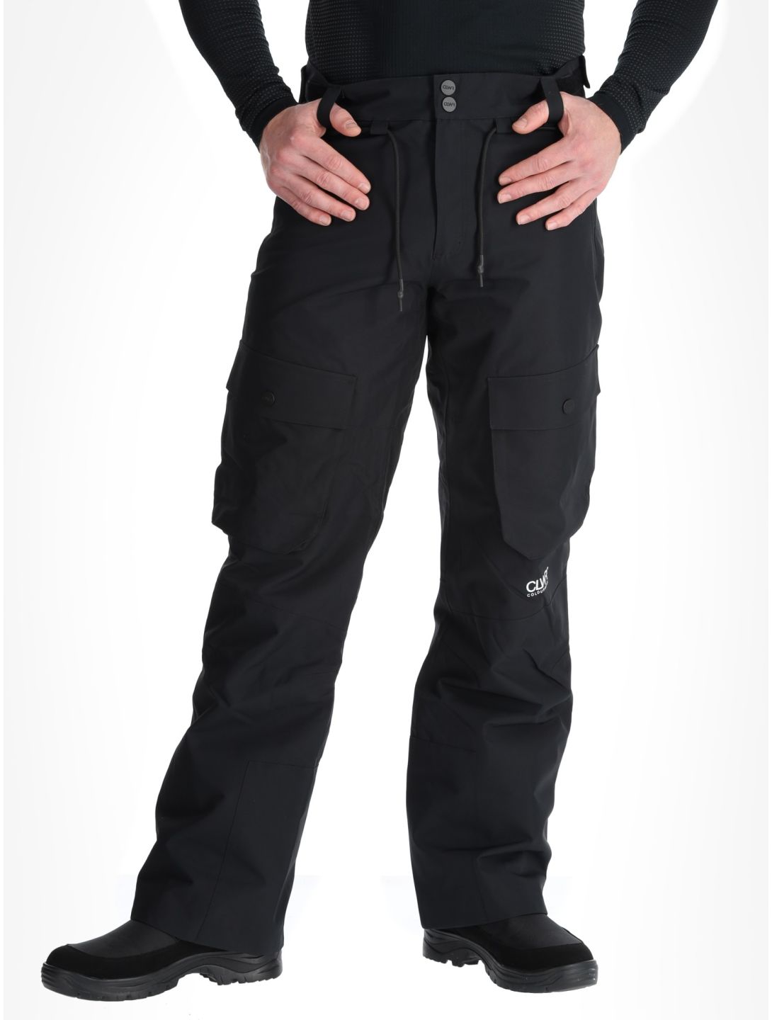 ColourWear, M Flight pantalones de esquí hombres Black negro 