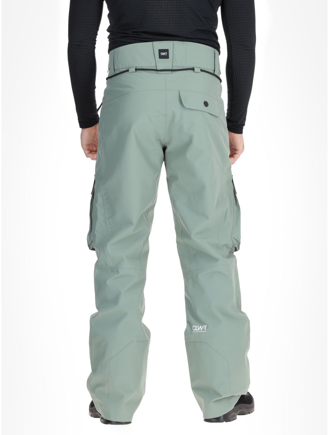 ColourWear, M Flight pantalones de esquí hombres Dark Sage verde 