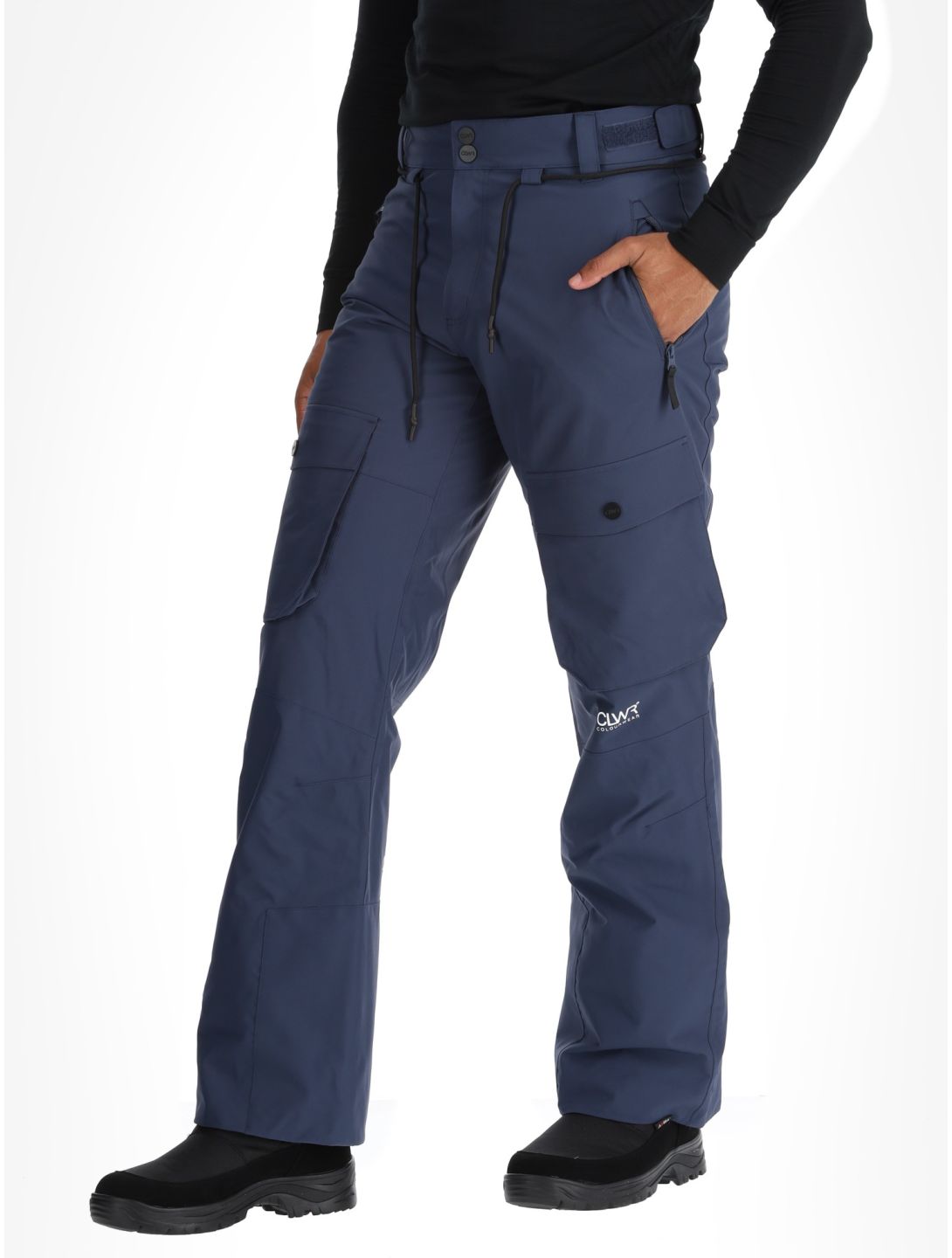 ColourWear, M Flight pantalones de esquí hombres Navy azul 