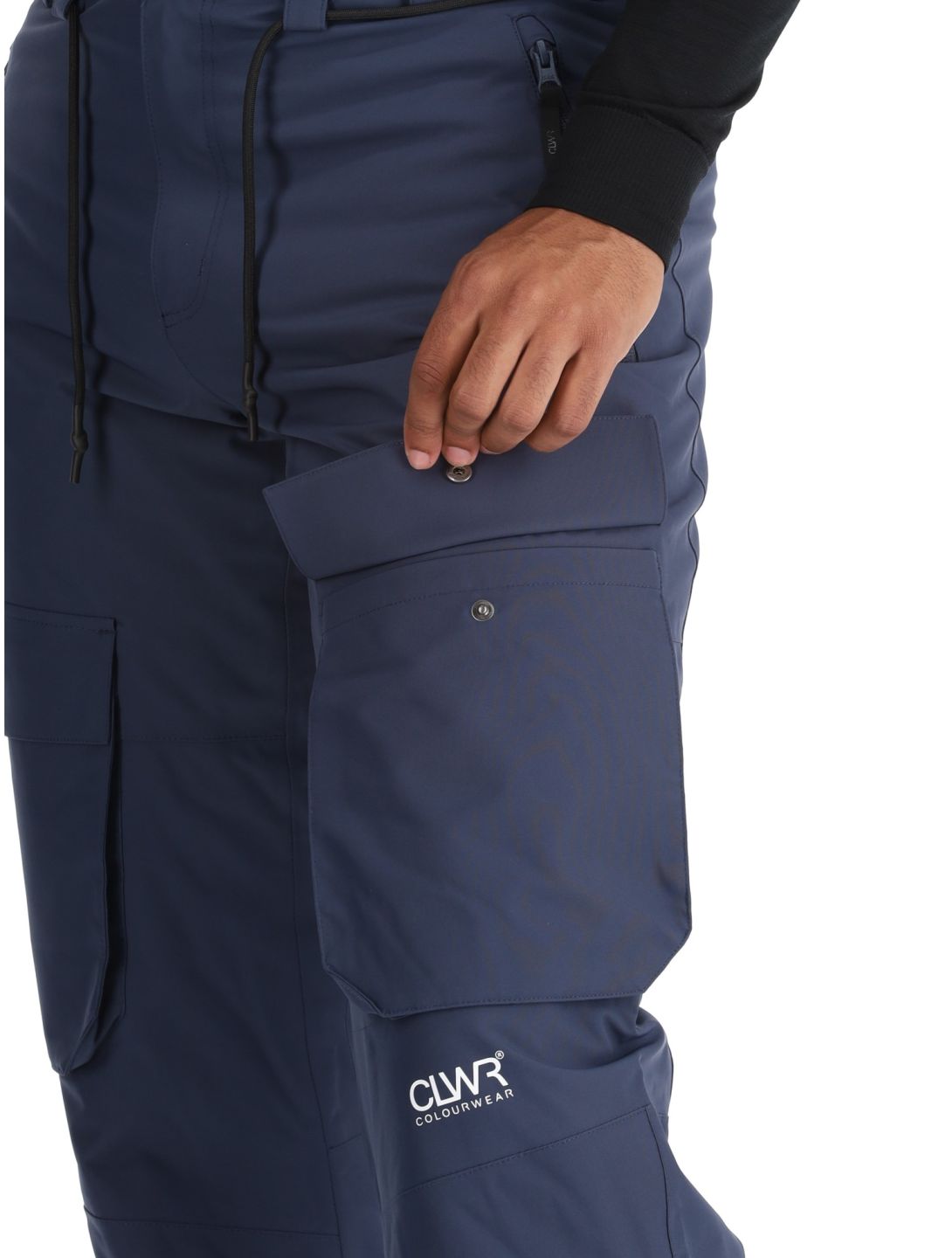 ColourWear, M Flight pantalones de esquí hombres Navy azul 